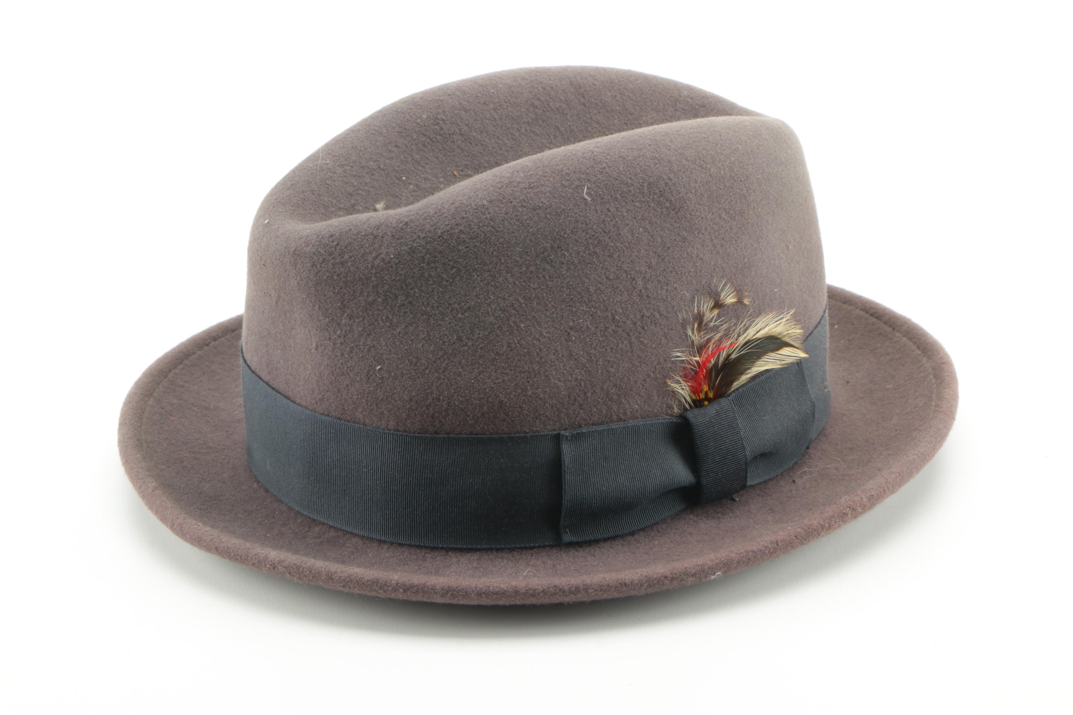 Men's Vintage Wool Fedora Collection