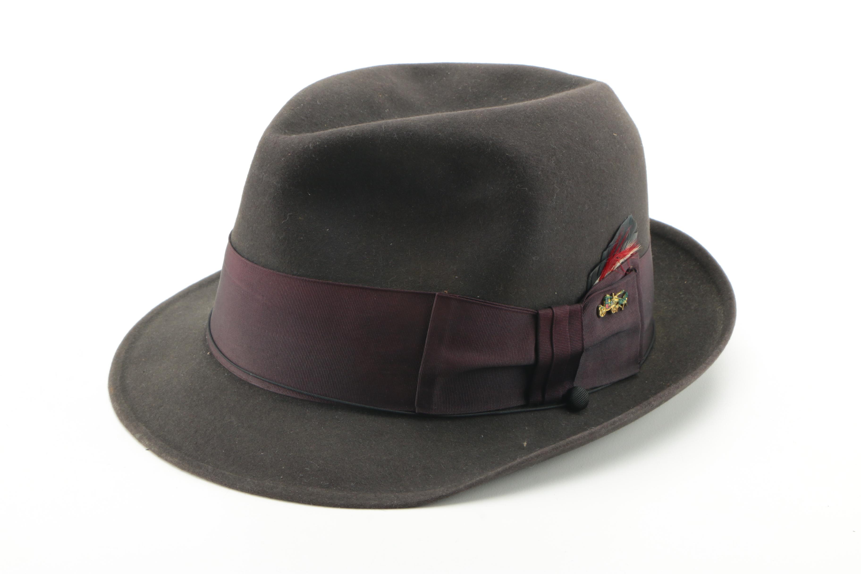 Men's Vintage Wool Fedora Collection