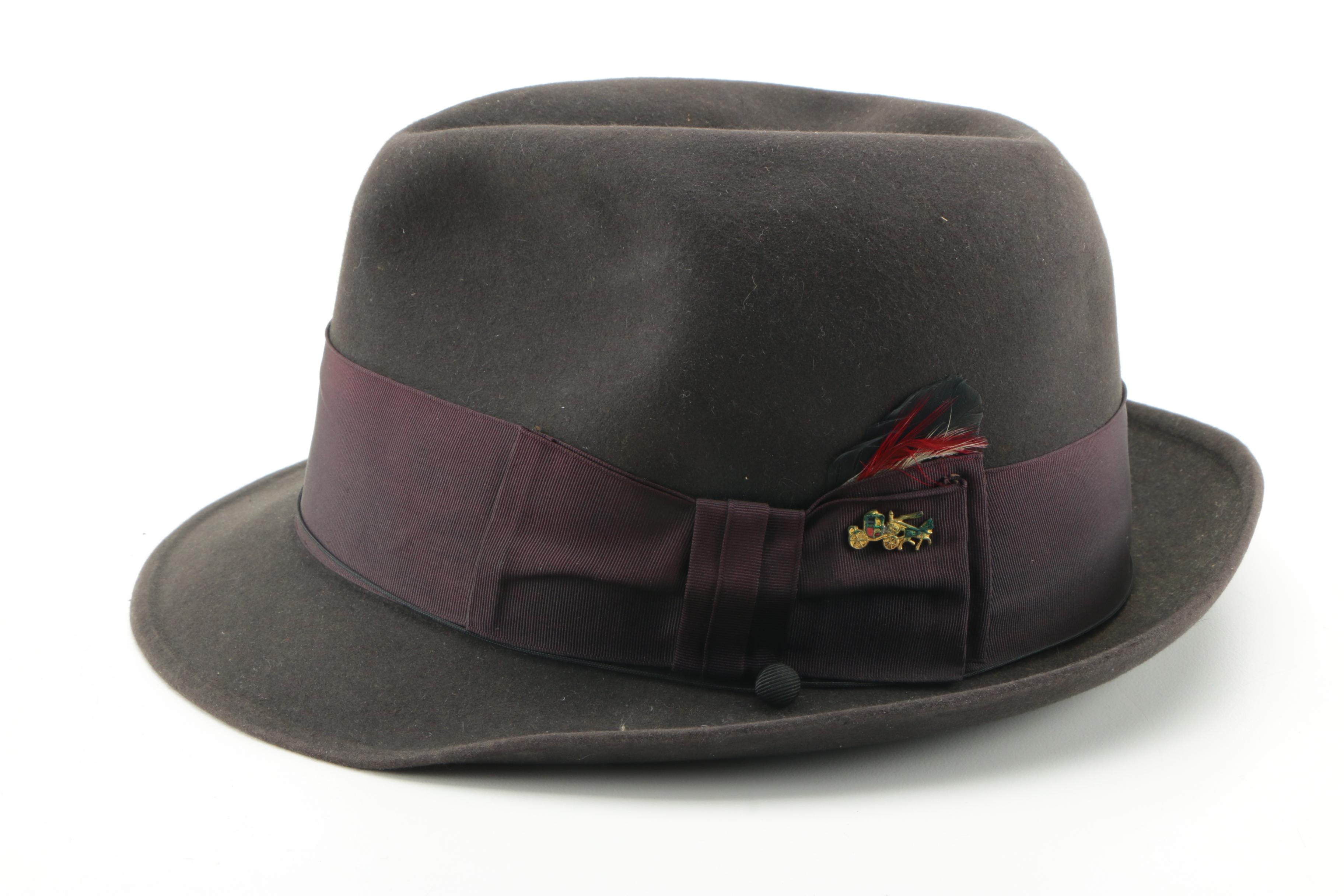 Men's Vintage Wool Fedora Collection
