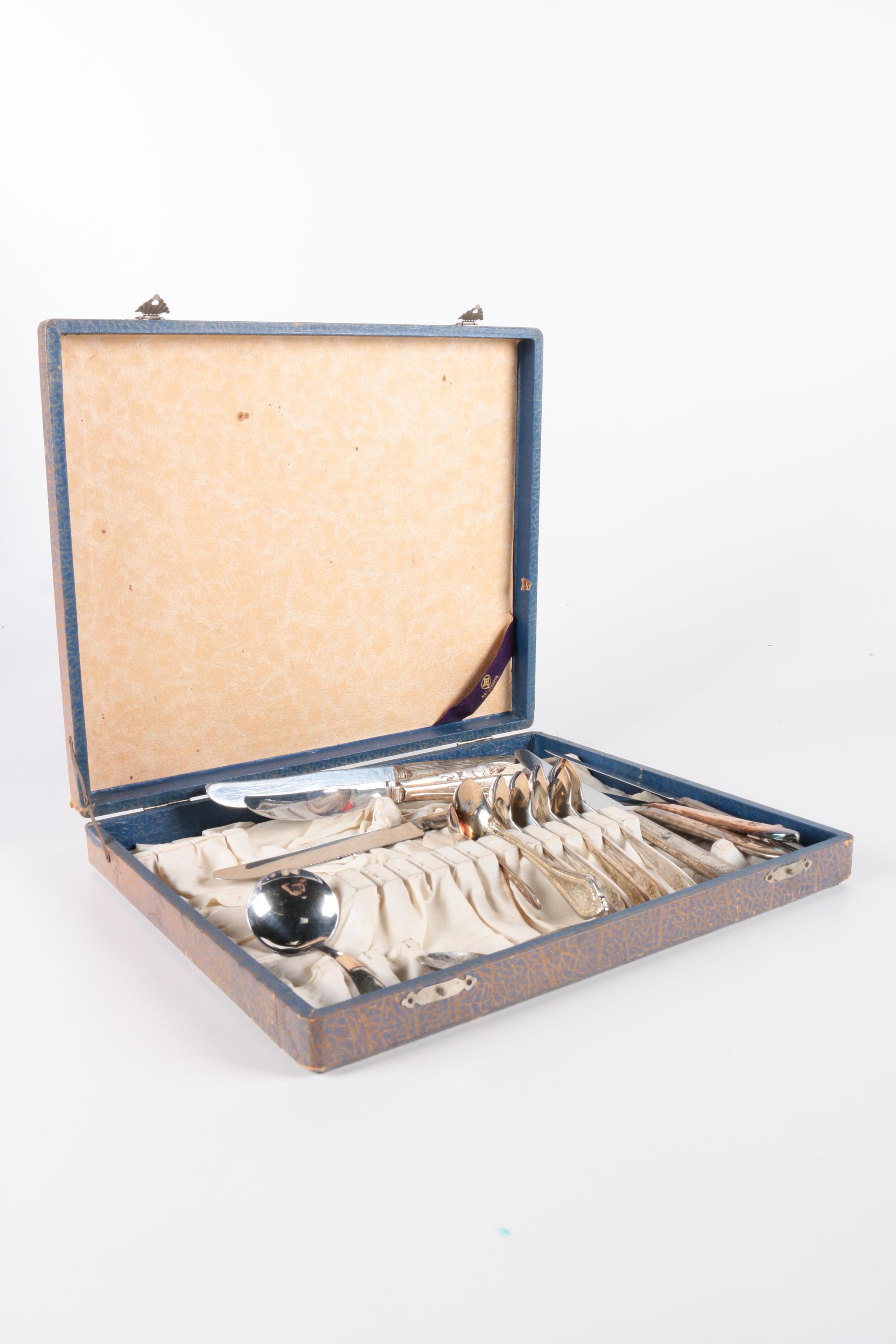 Silver Plate Flatware Featuring International Silver Co.