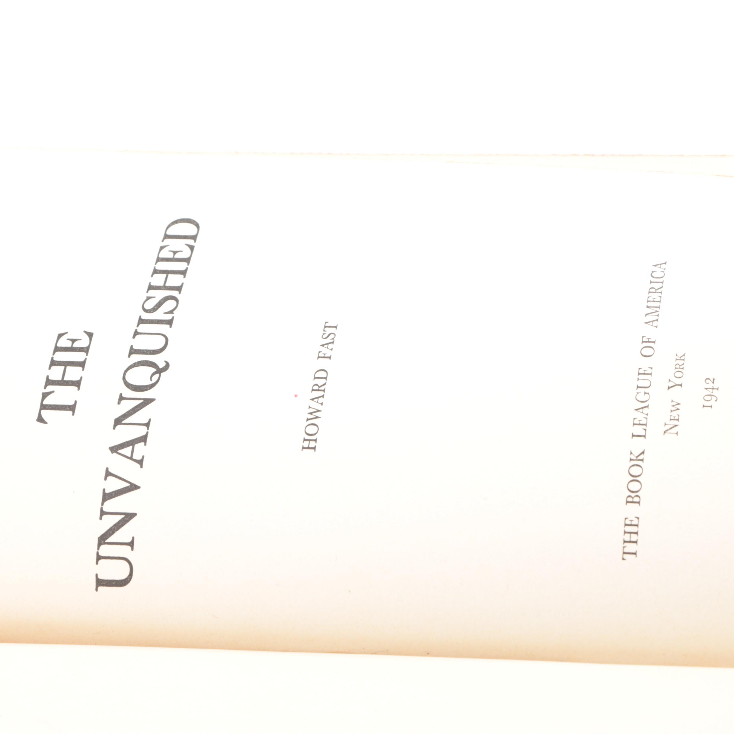 1942 "The Unvanquished" and 1944 "The Razor's Edge"