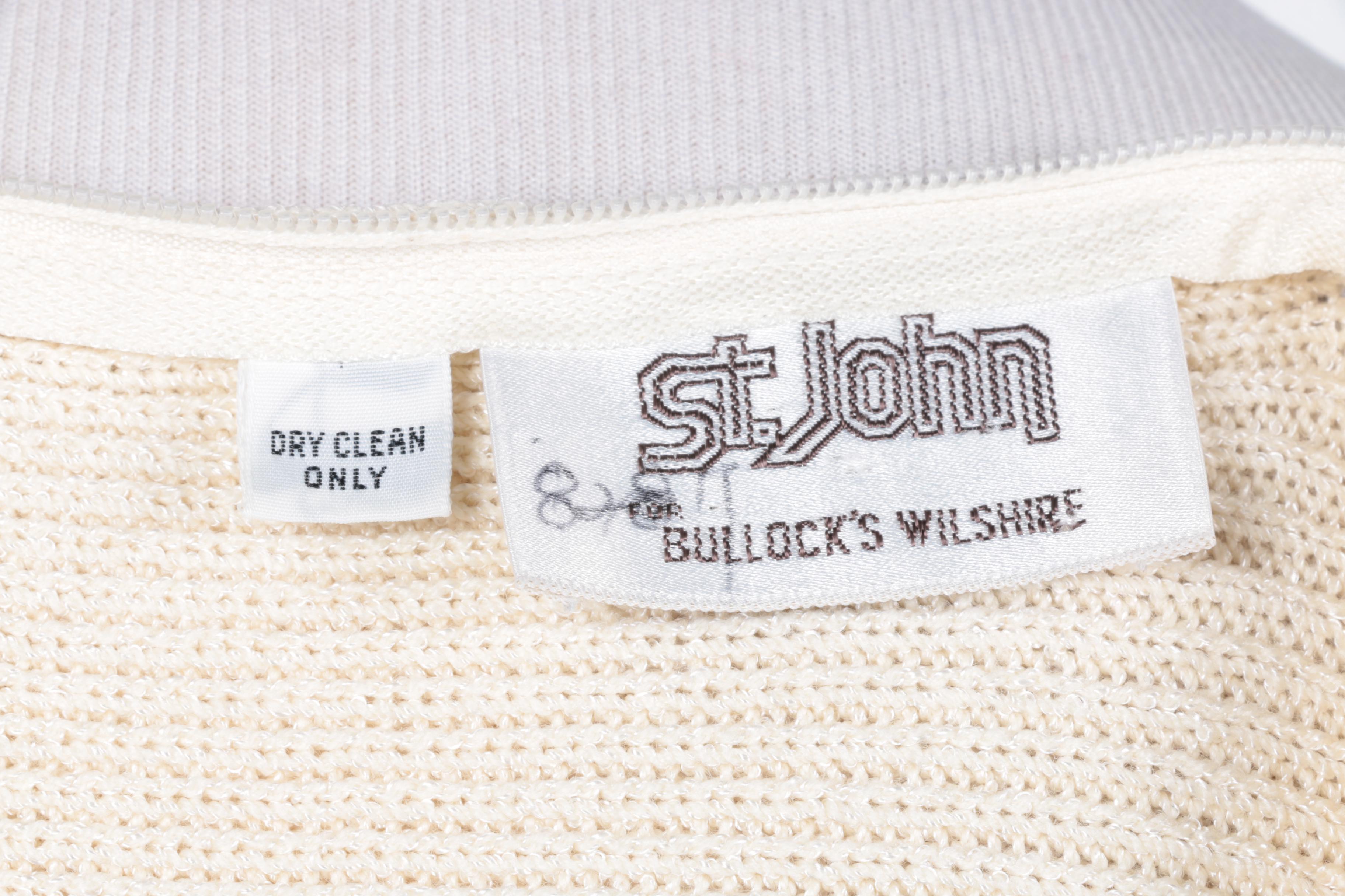 Vintage St. John Knit Sweater Dress