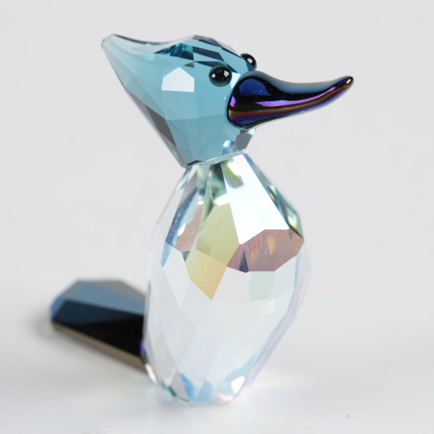 Swarovski Crystal " Ziggy" Woodpecker Figurine