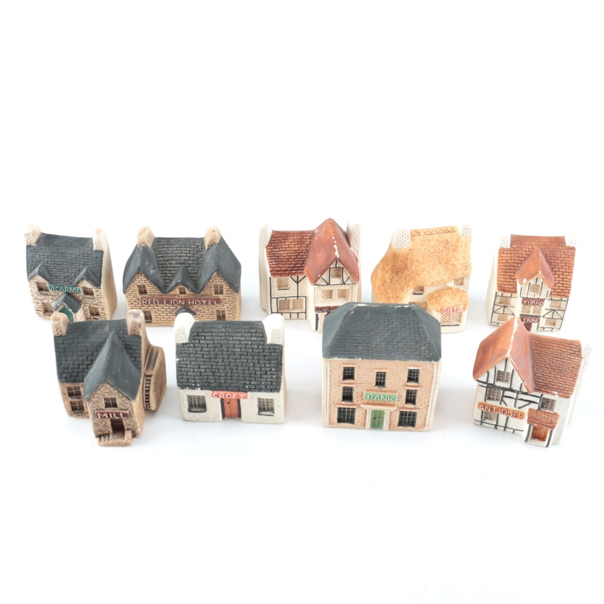 Philip Laureston Ceramic Building Figurines