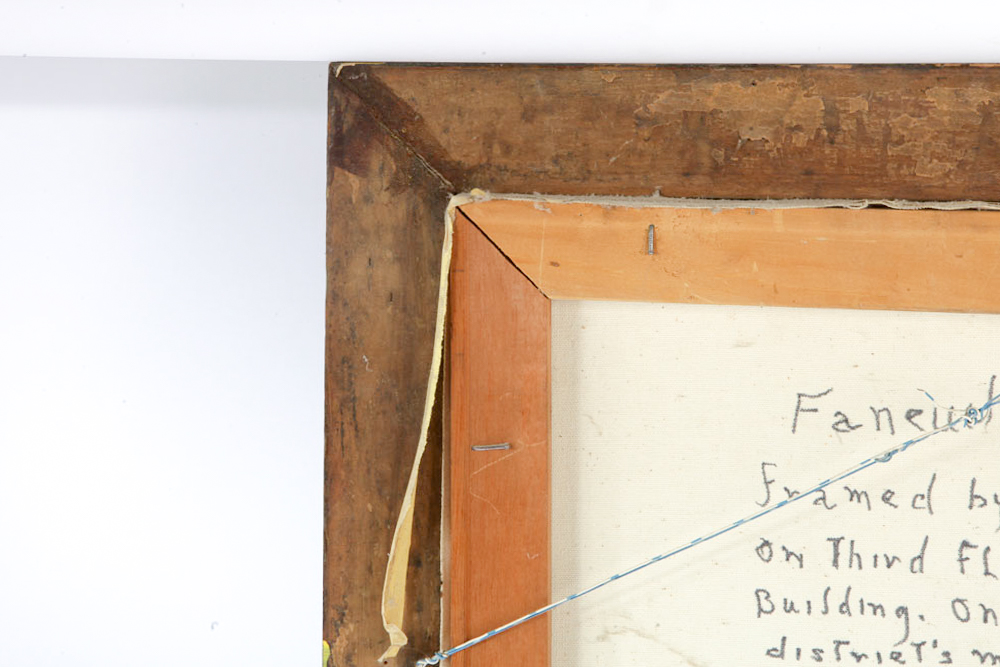 Ray Safford Oil Painting on Canvas of Faneuil Hall