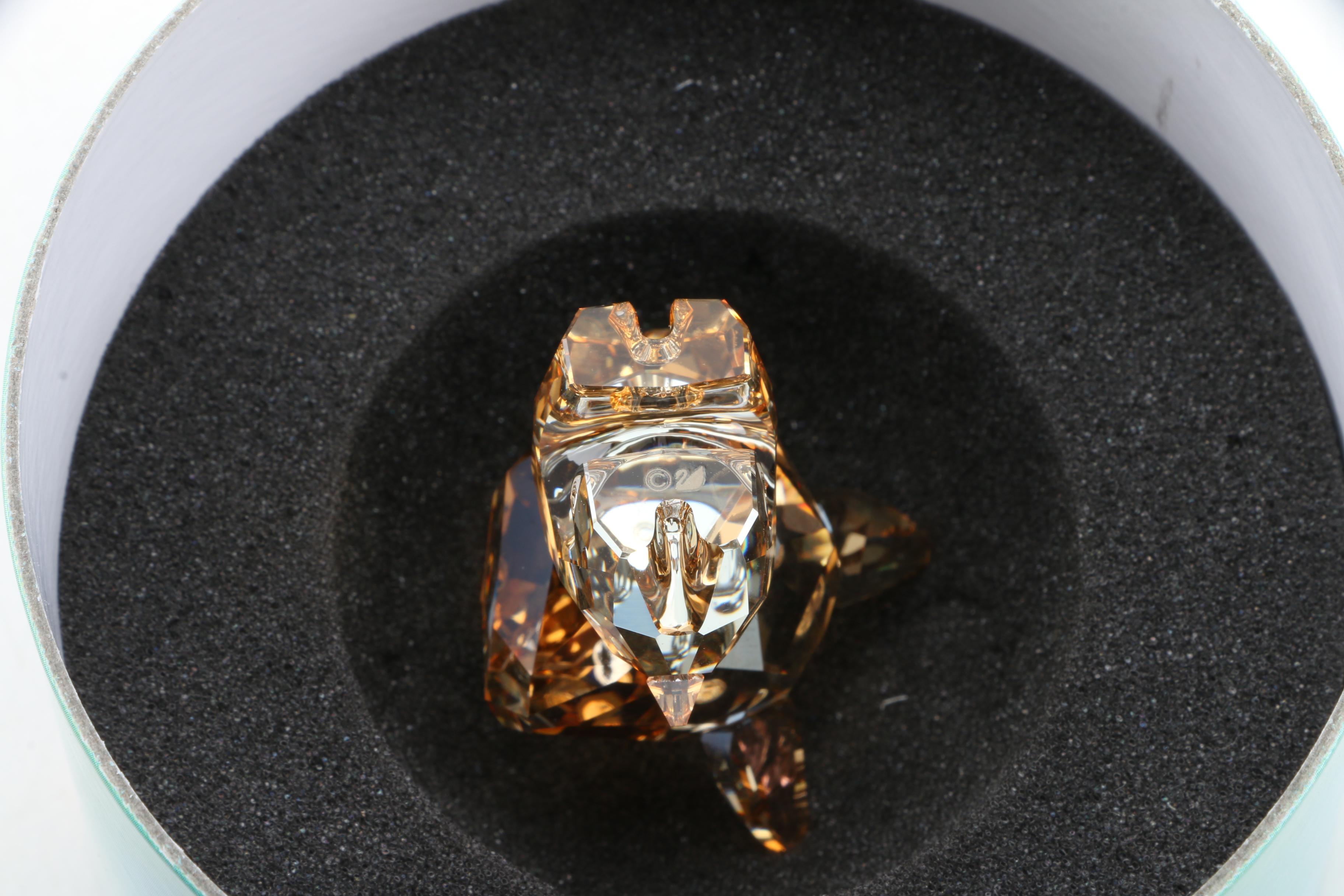 Swarovski Crystal "Dixie" Yorkshire Terrier Figurines