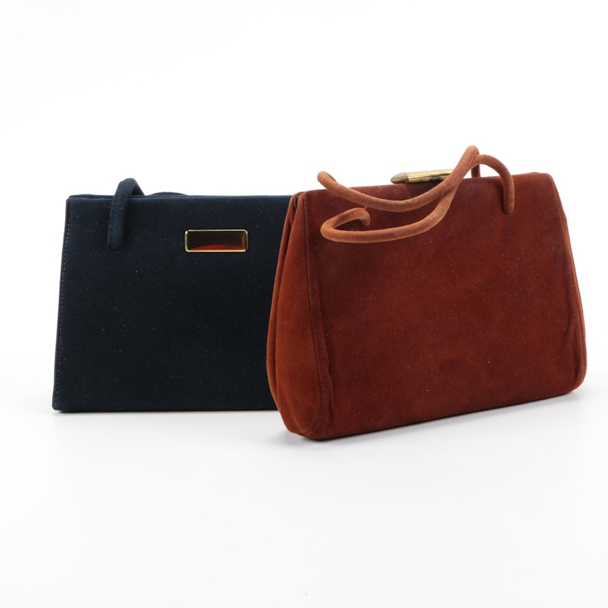 Vintage Suede Handbags