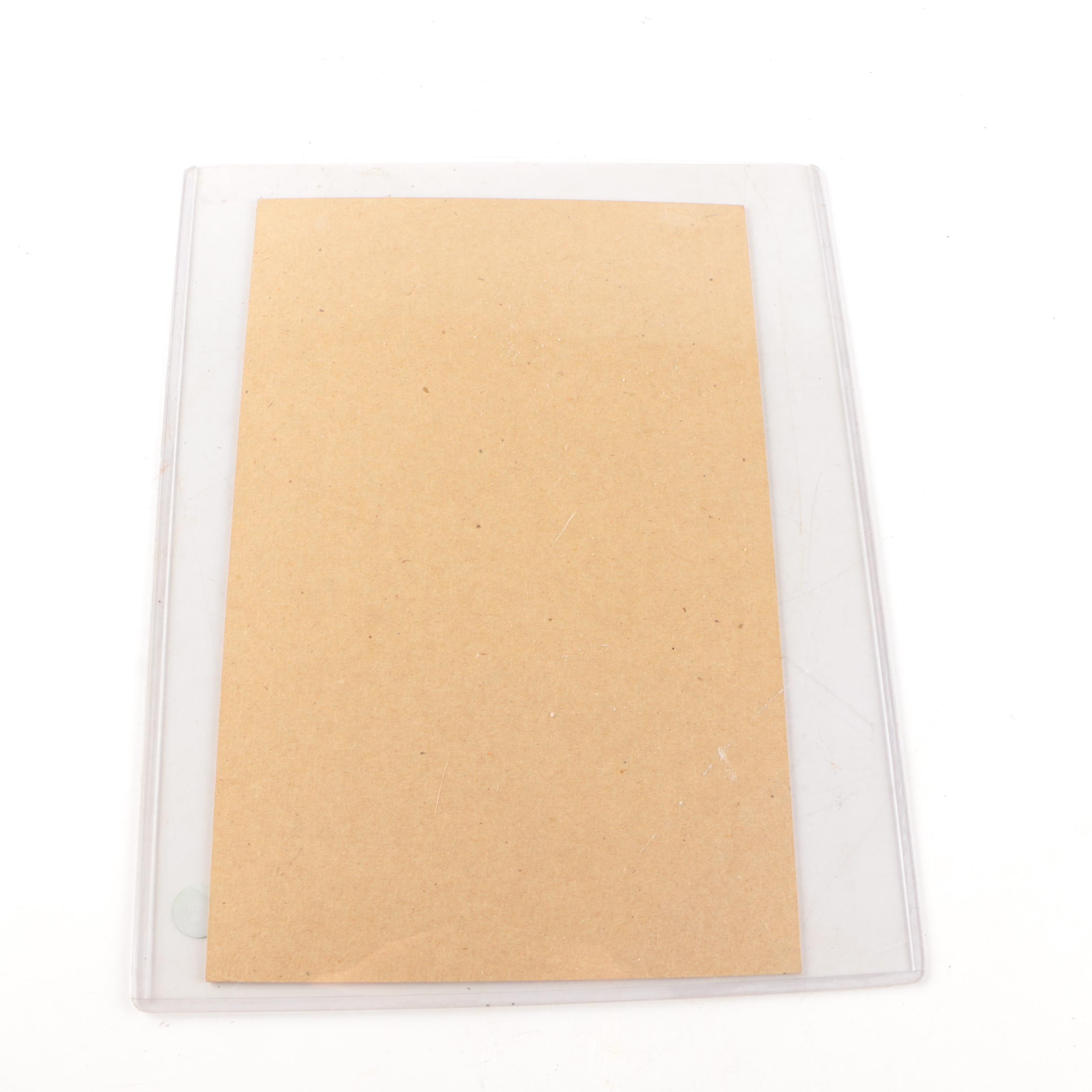 Orphan Boy Smoking Tobacco Cardboard Poster