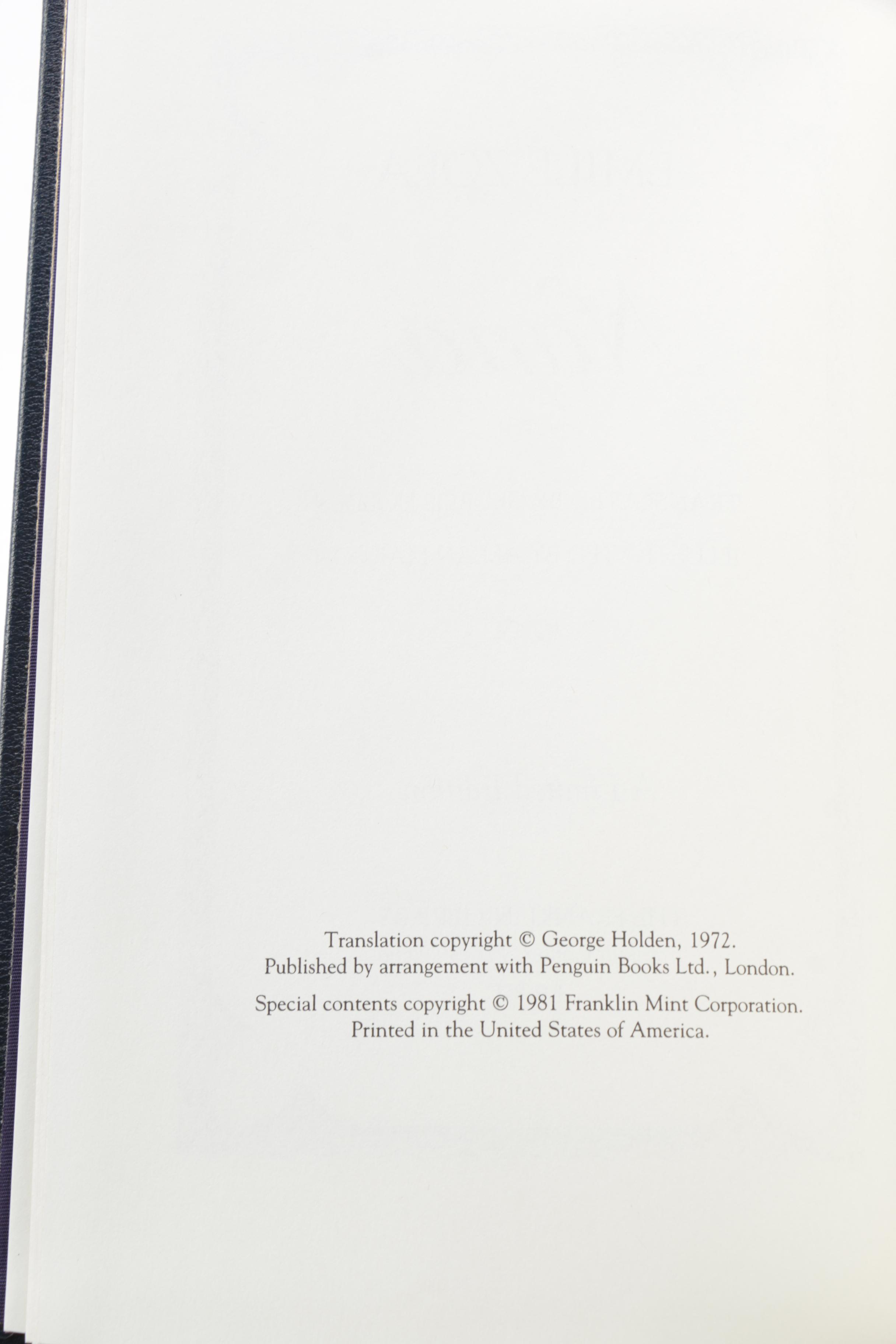 Franklin Library Edition Novels