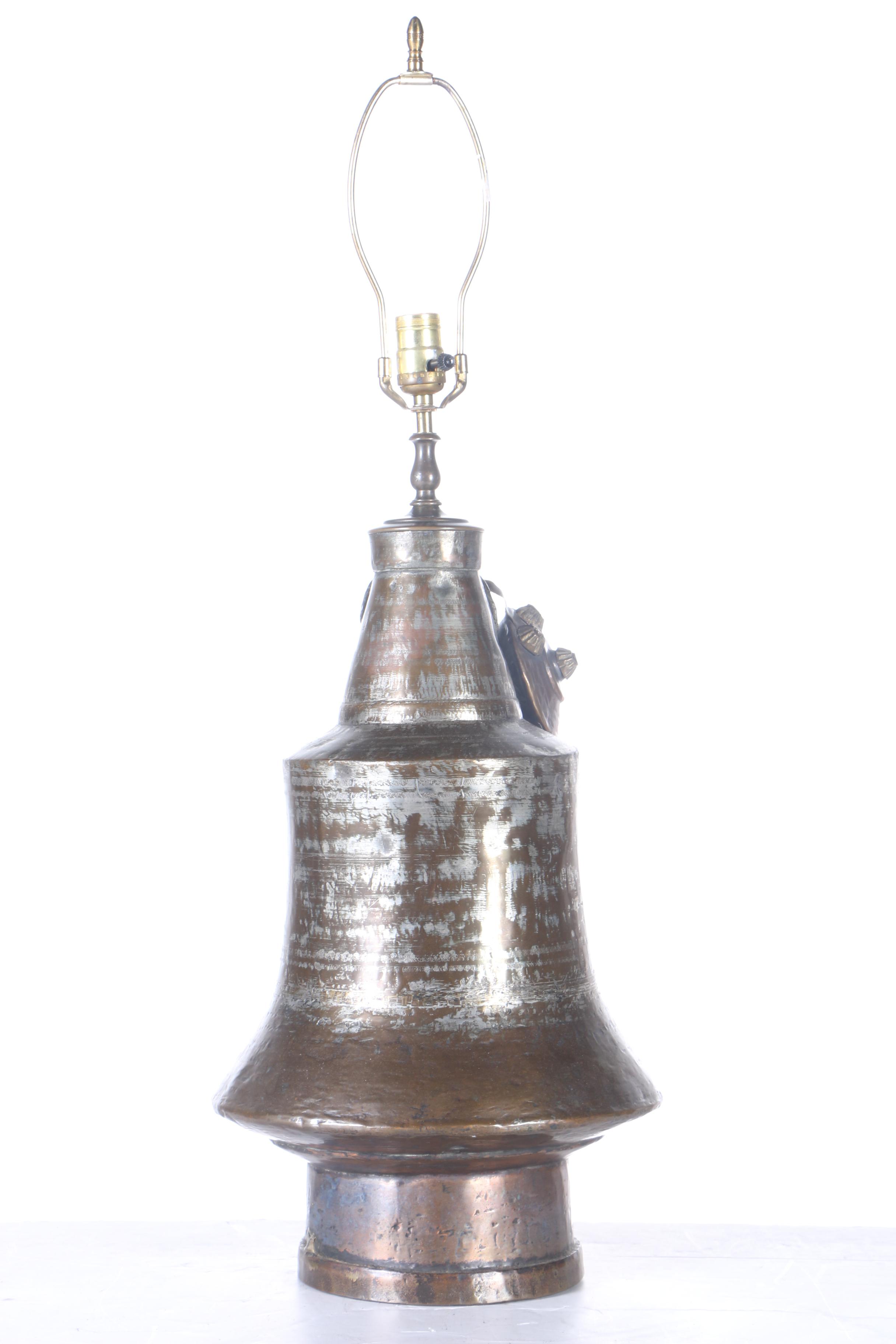 Pair of Vintage Metal Table Lamps