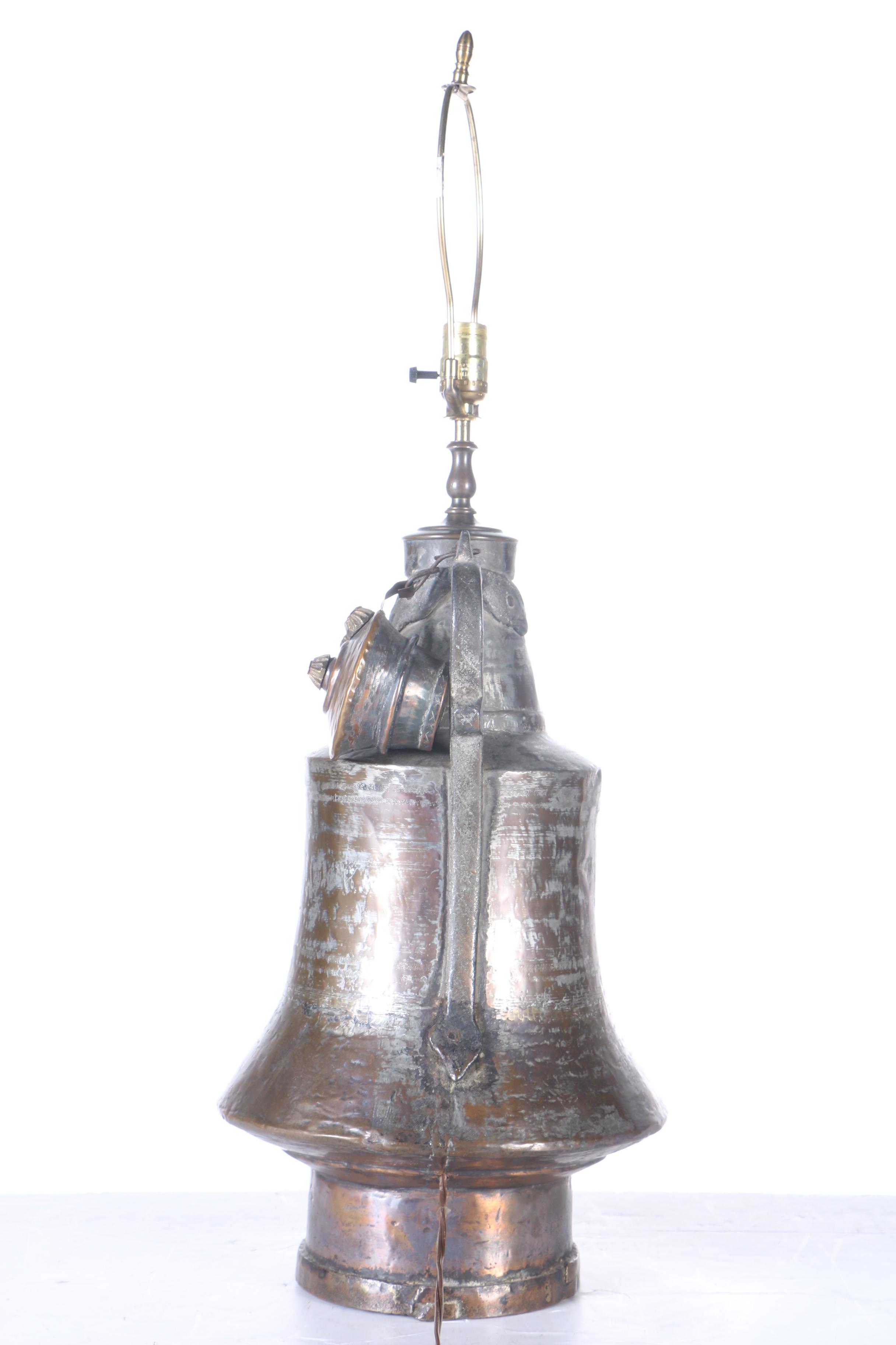 Pair of Vintage Metal Table Lamps