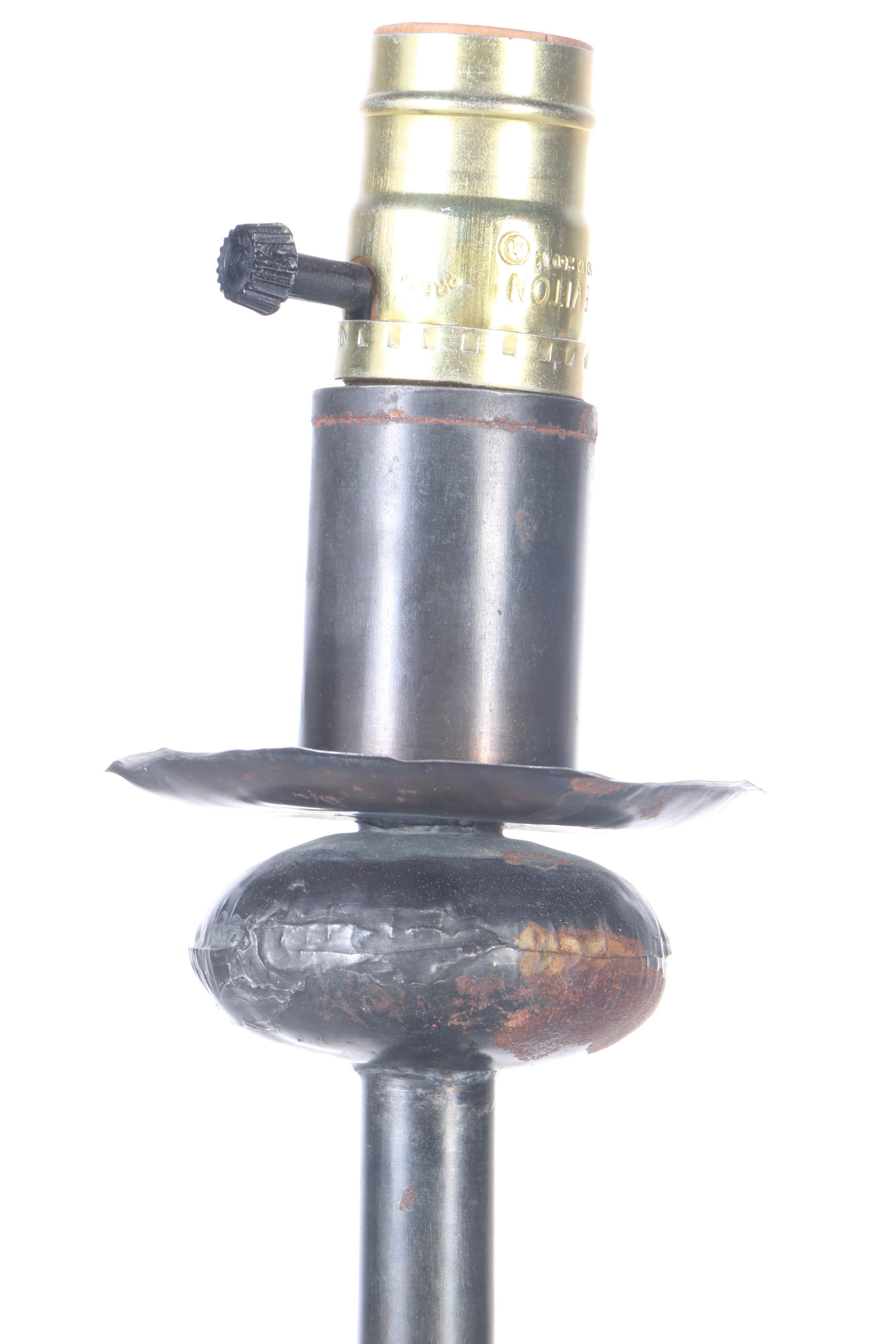 Pair of Vintage Metal Table Lamps