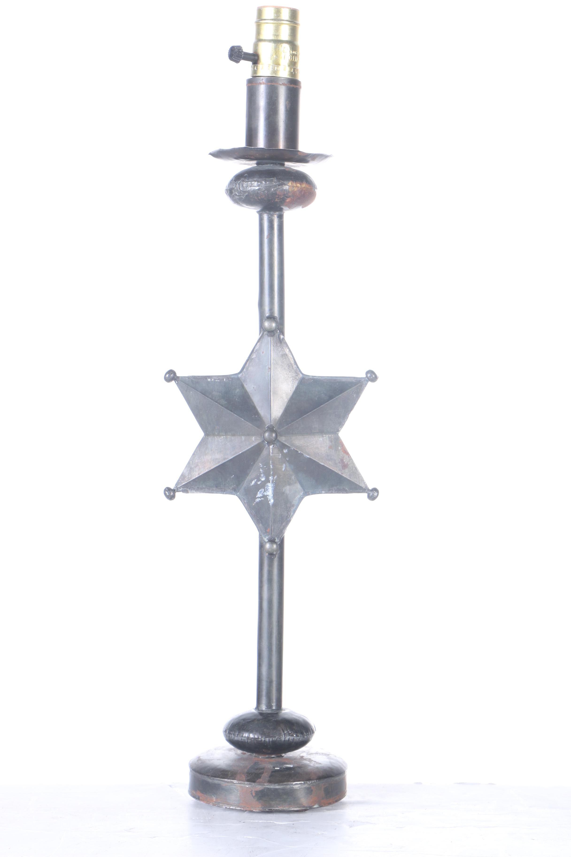 Pair of Vintage Metal Table Lamps