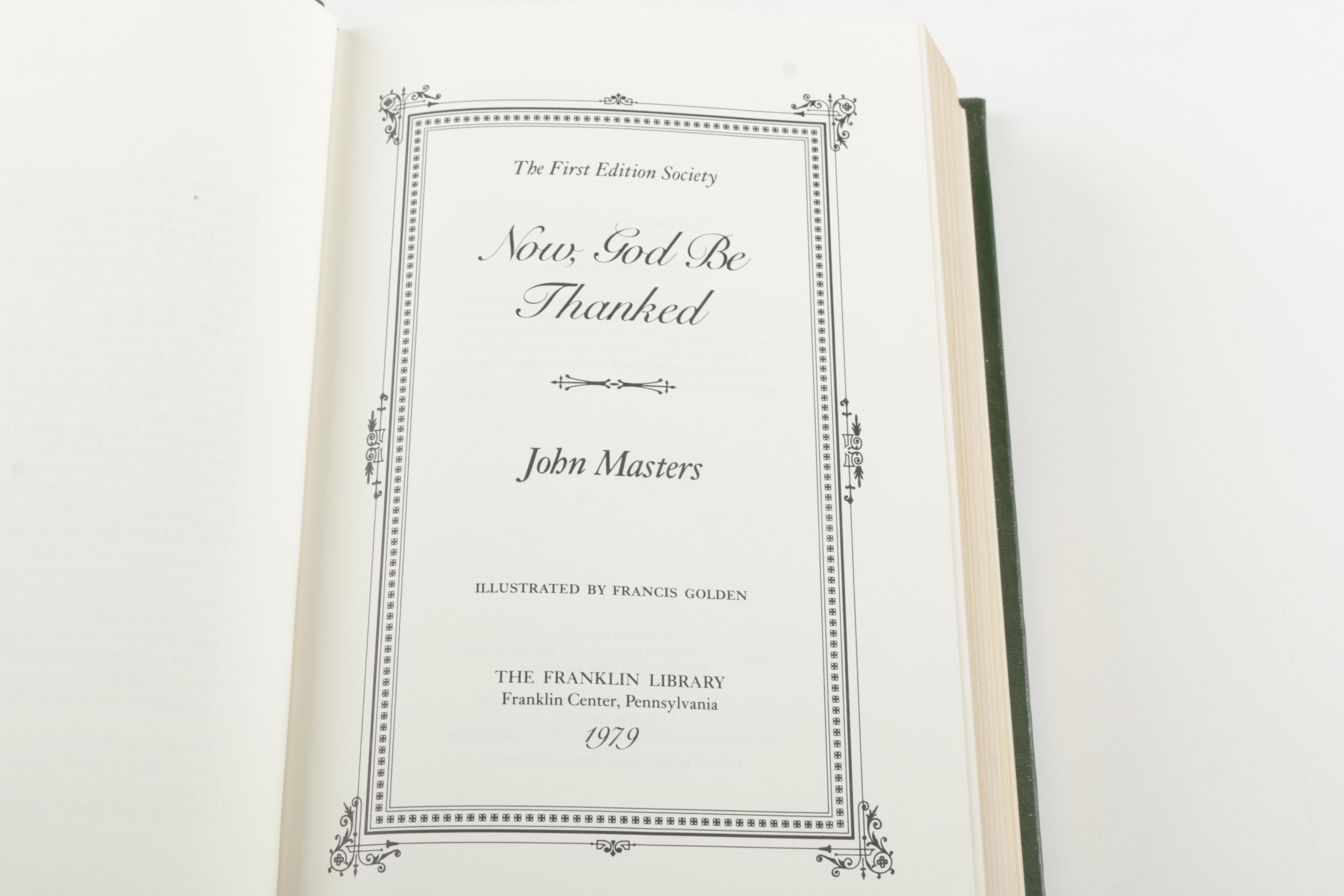 Franklin Library First Edition Society Novels