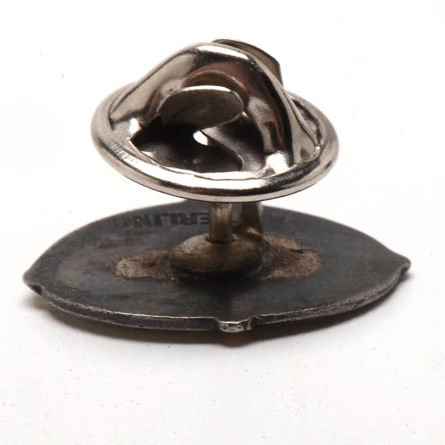 Vintage Sterling Enamel Pin, Puffy Heart Bracelet and a Bar Pin