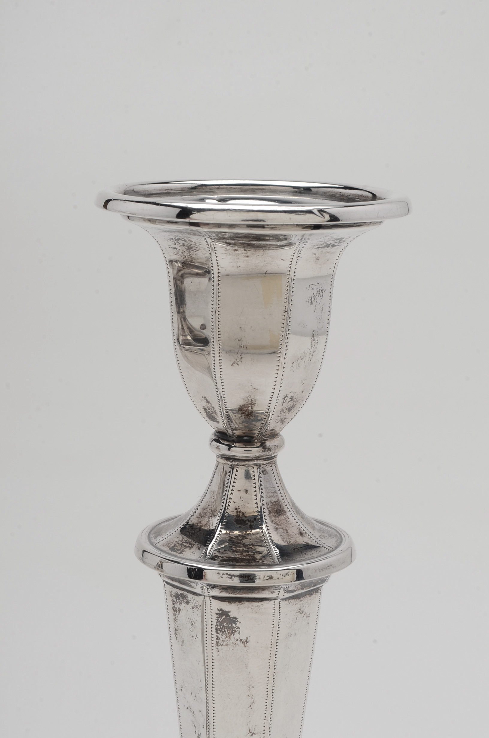 Circa 1906 Sheffield, England Sterling Silver Candlesticks