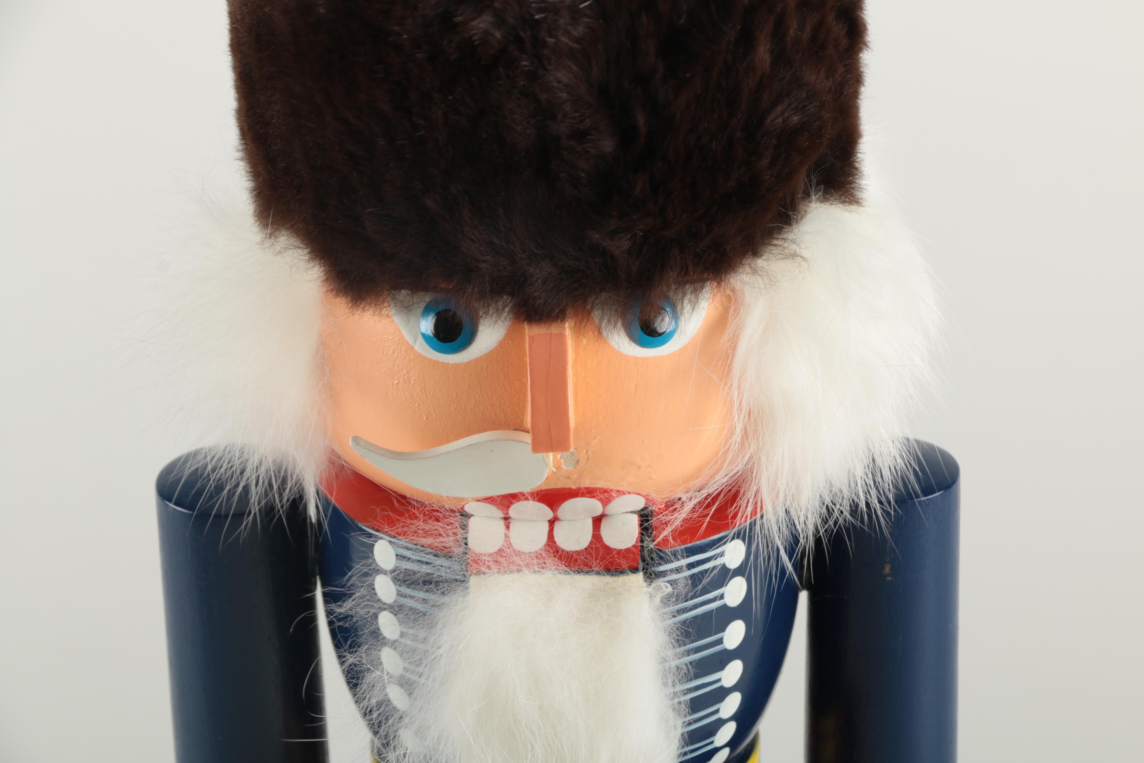 Navy Blue Uniform Nutcracker