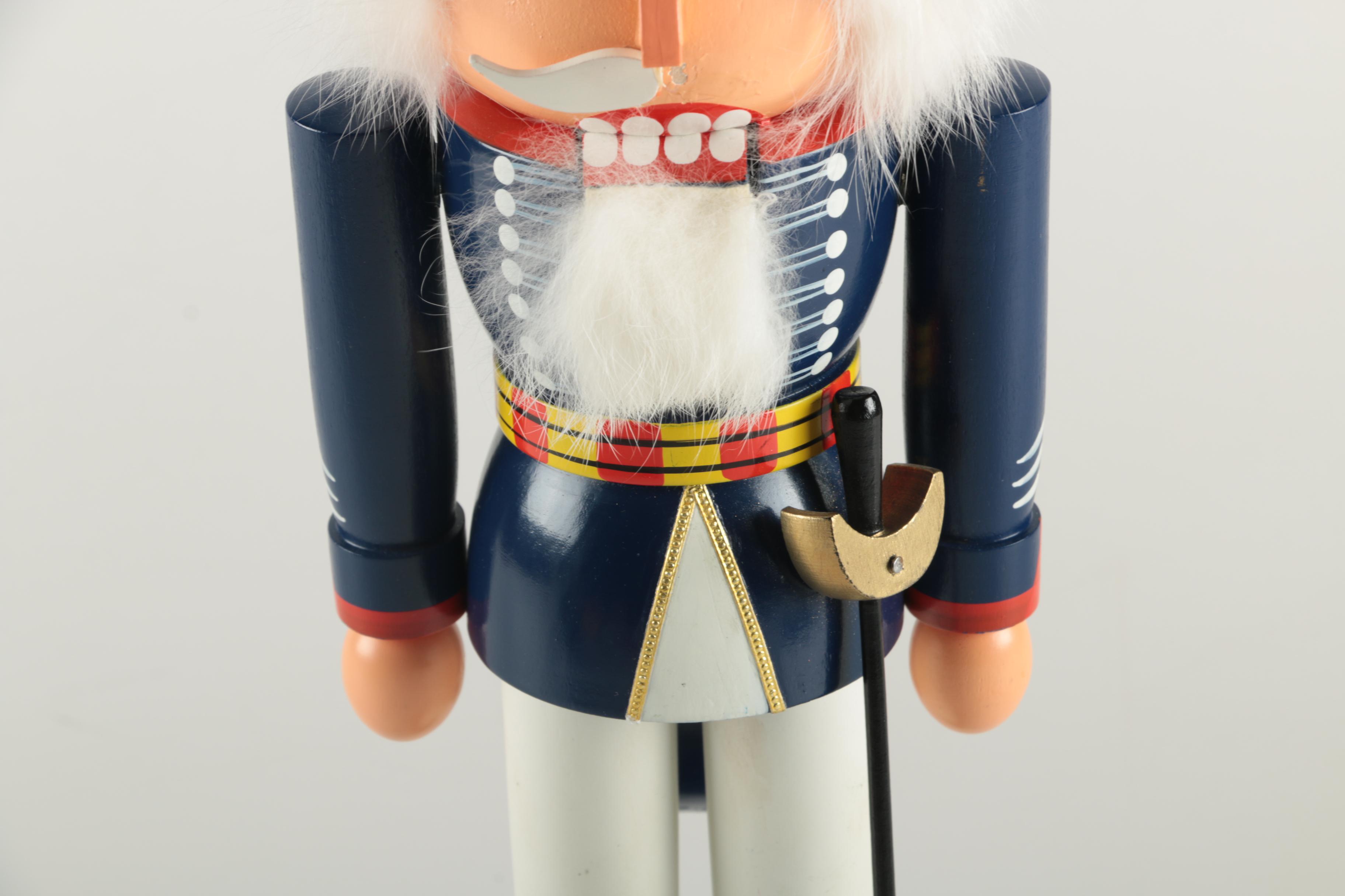 Navy Blue Uniform Nutcracker