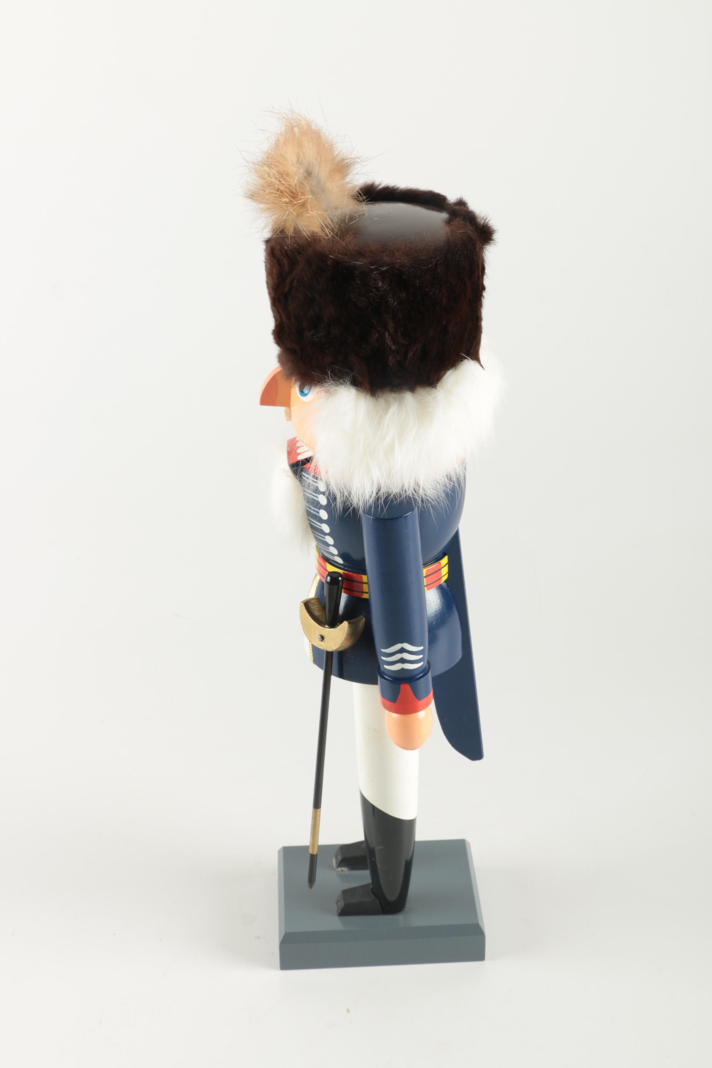 Navy Blue Uniform Nutcracker