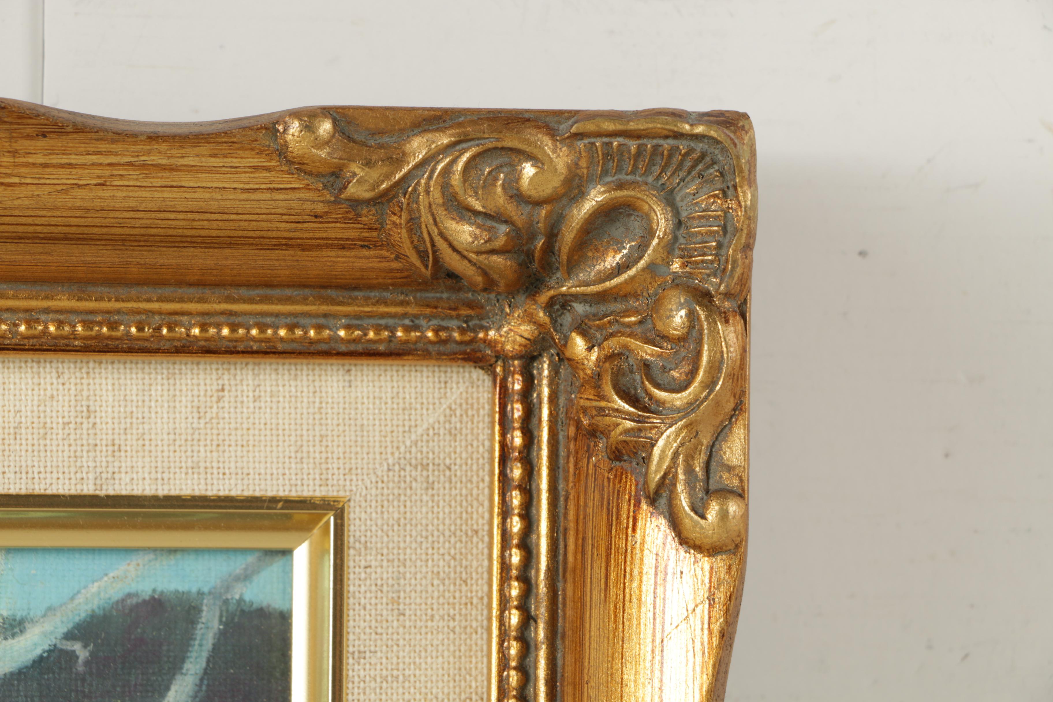 Rose Marie Sandweg Oil Painting on Wood "The Hagel Creek"