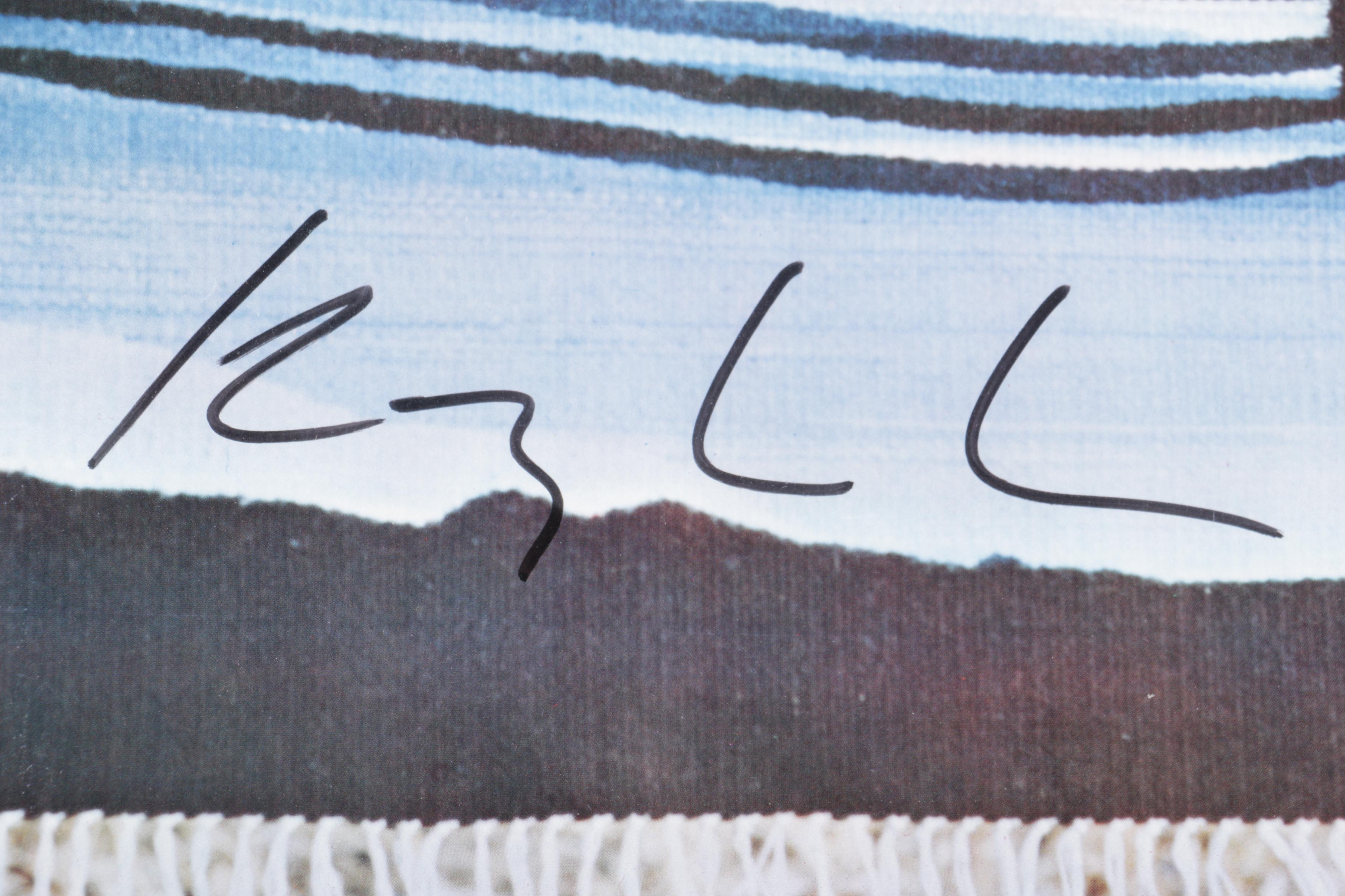 Janusz Kozikowski 1979 Polish Gallery Poster After "Ghost Rug #5"