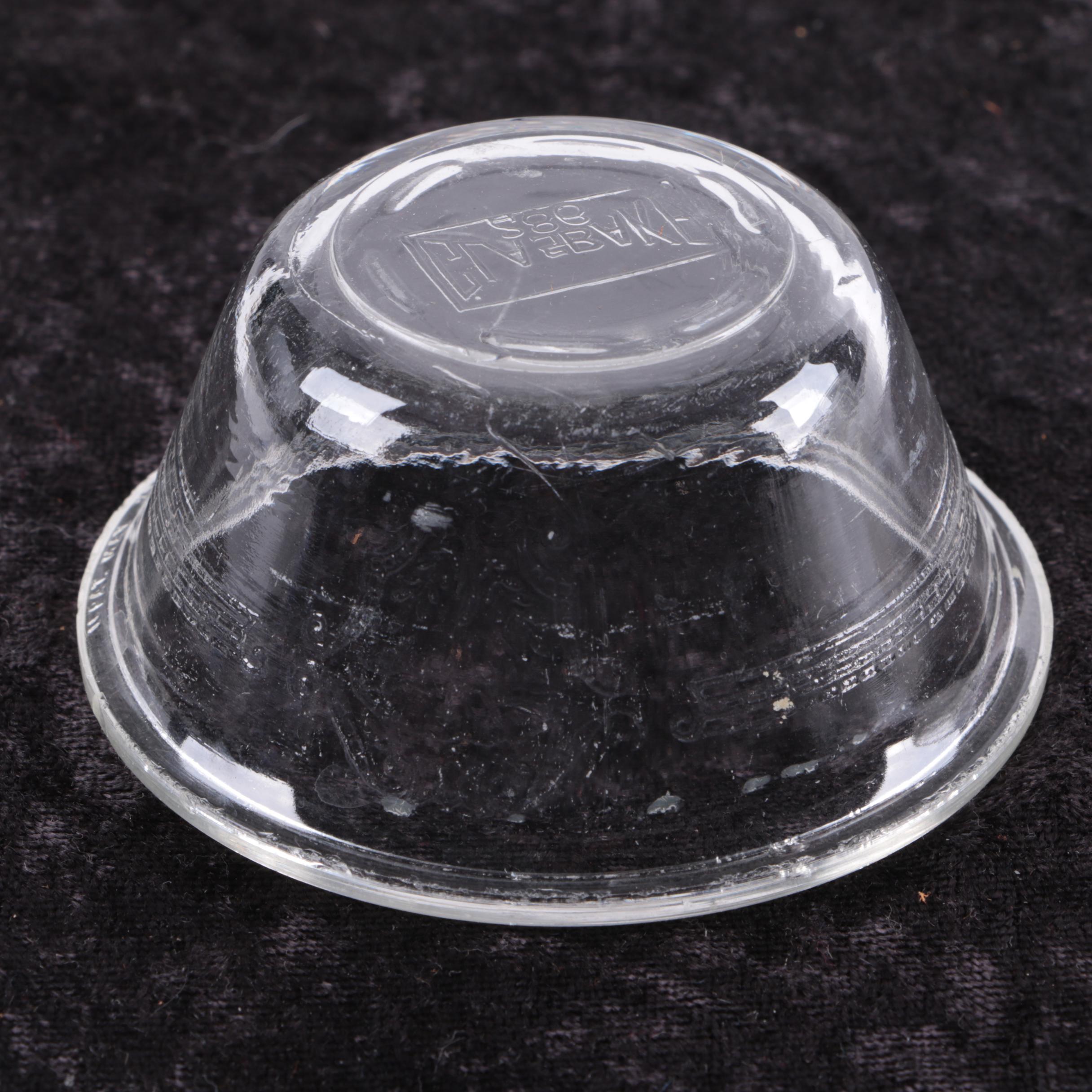 Vintage GlasBake Ovenware Custard Cups