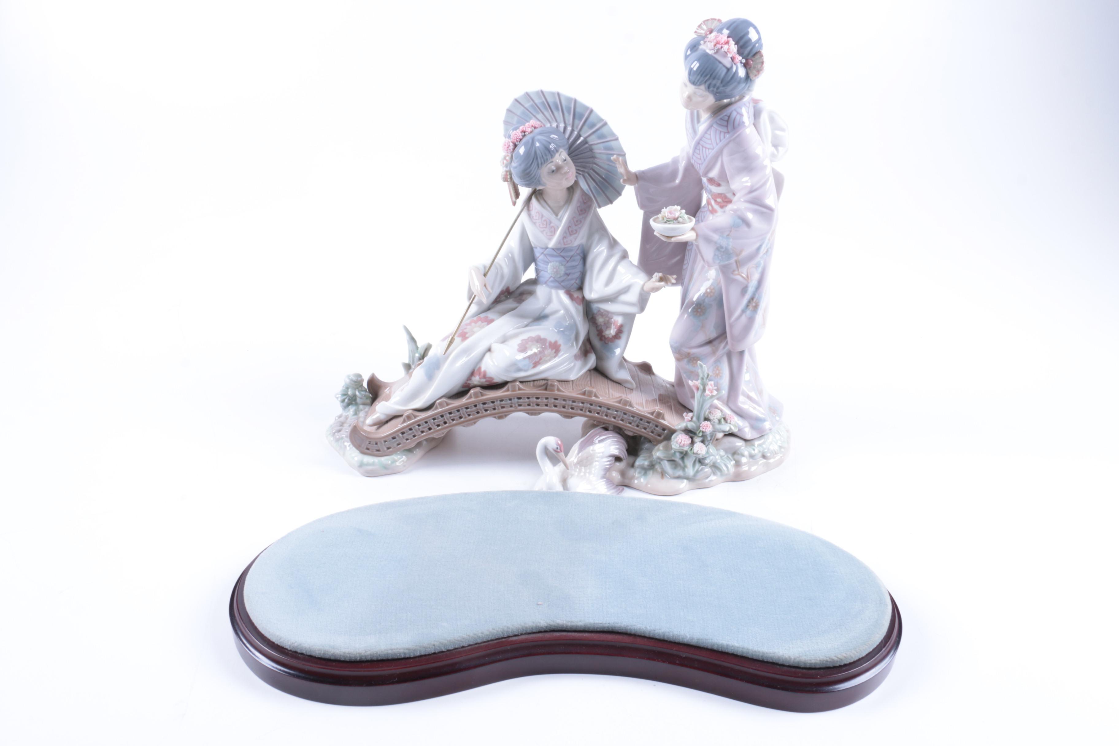 Lladro 'Springtime in Japan' Figurine
