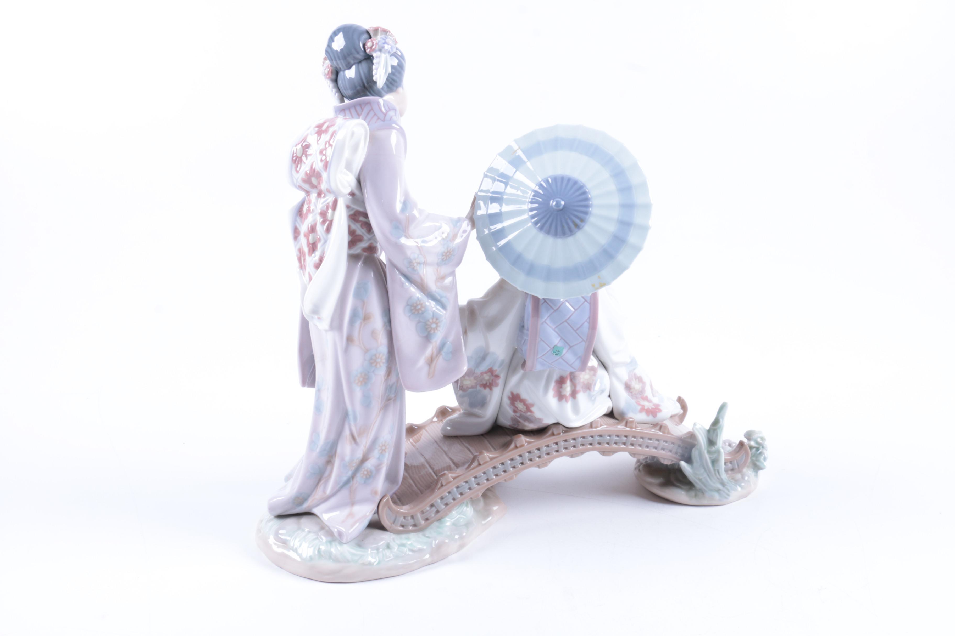 Lladro 'Springtime in Japan' Figurine