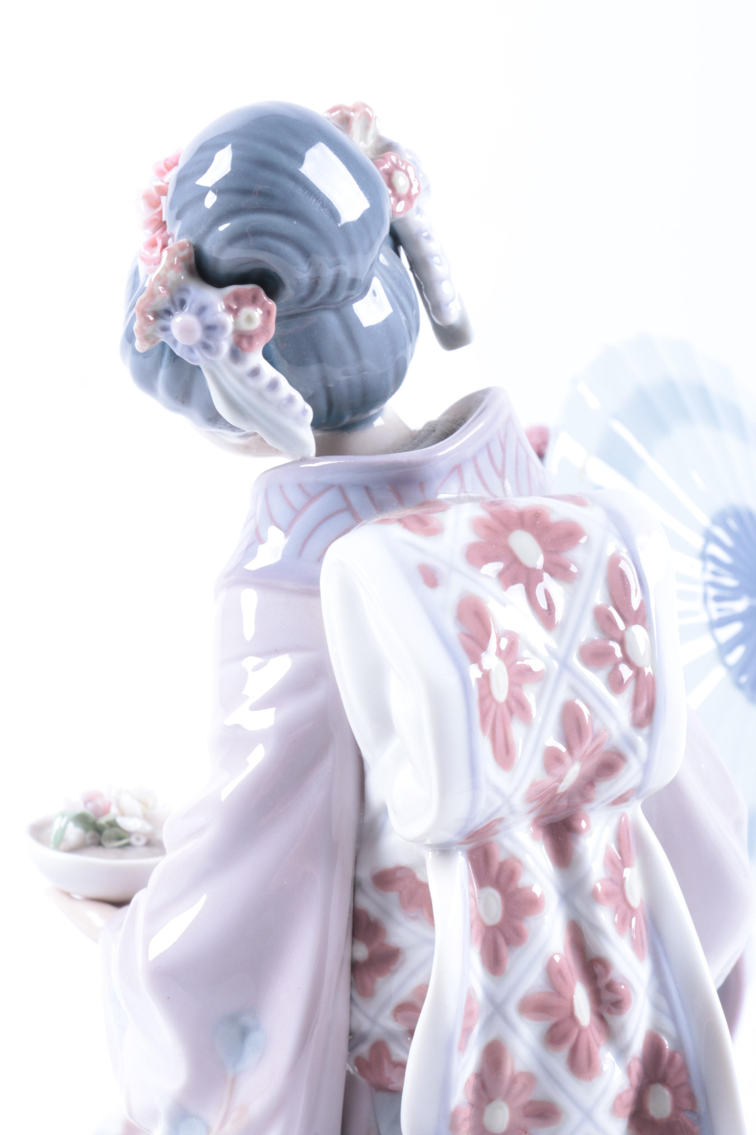 Lladro 'Springtime in Japan' Figurine