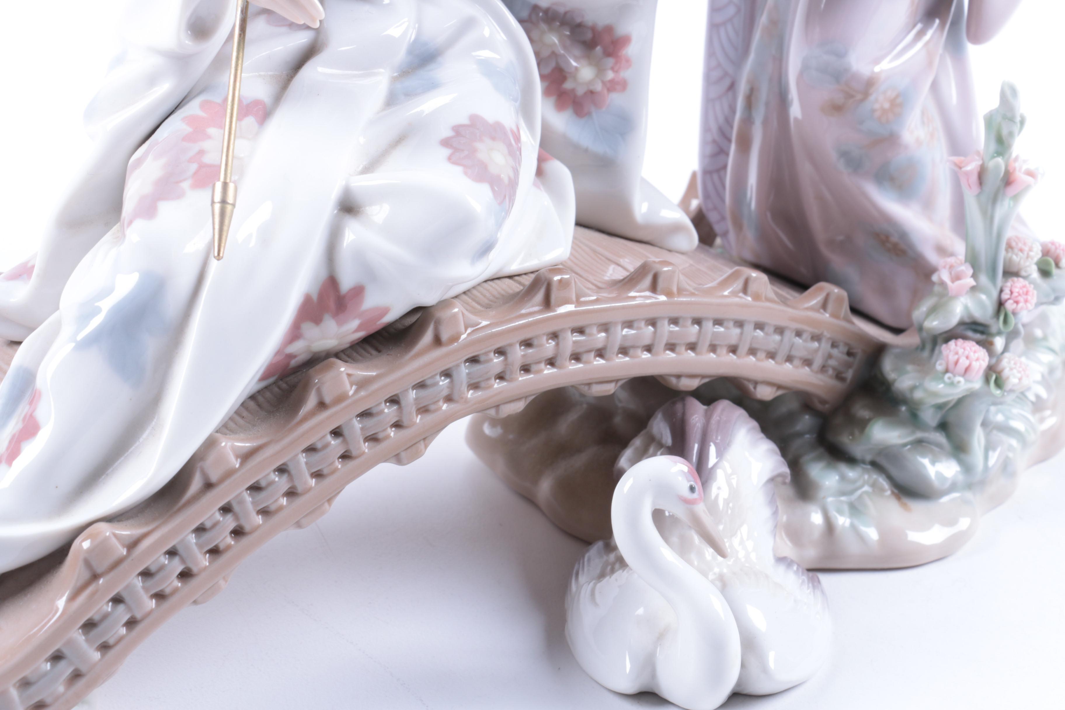 Lladro 'Springtime in Japan' Figurine