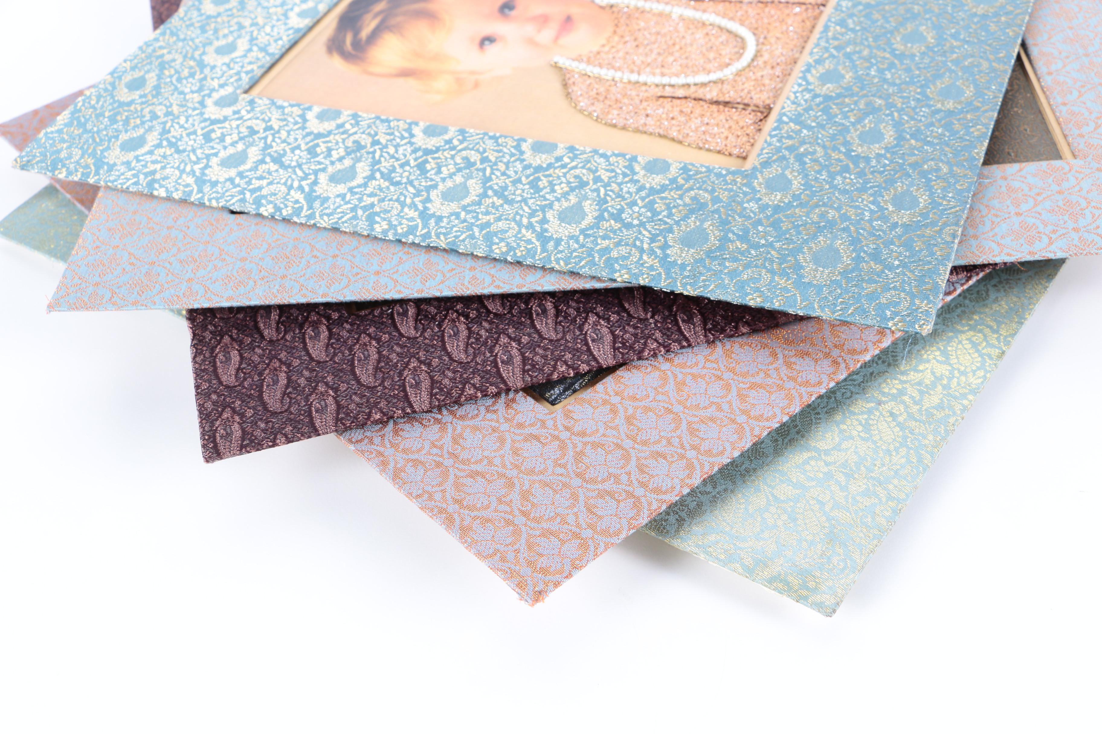 Beaded Embroidery Embellishments on Prints of Figures