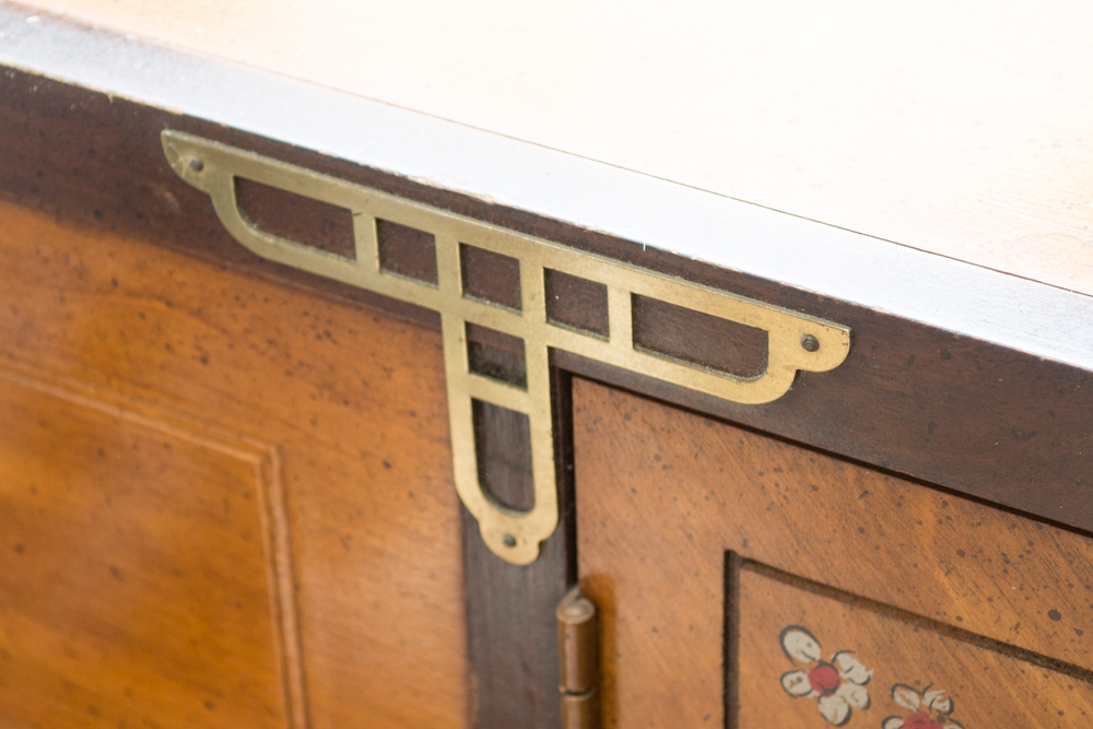 Chinoiserie Veneered Credenza