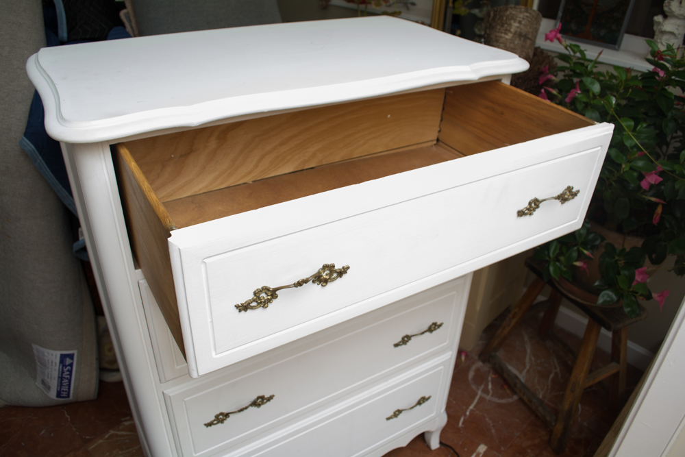 French Provincial Style Painted Chest of Drawers