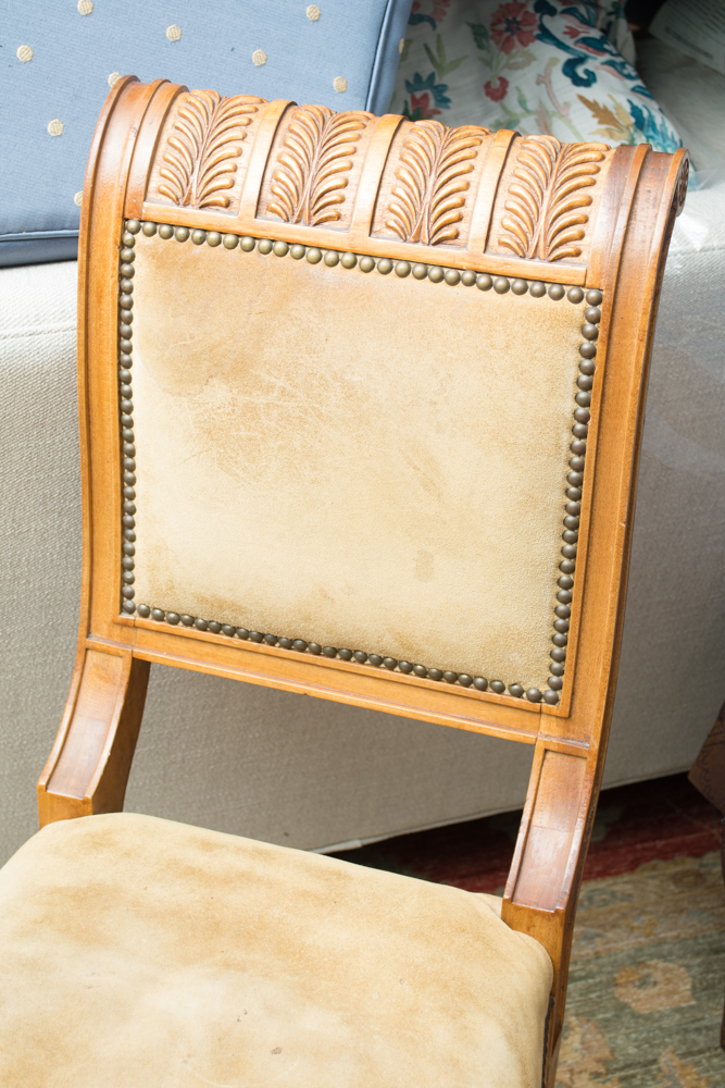 Regency Style Mahogany Side Chair