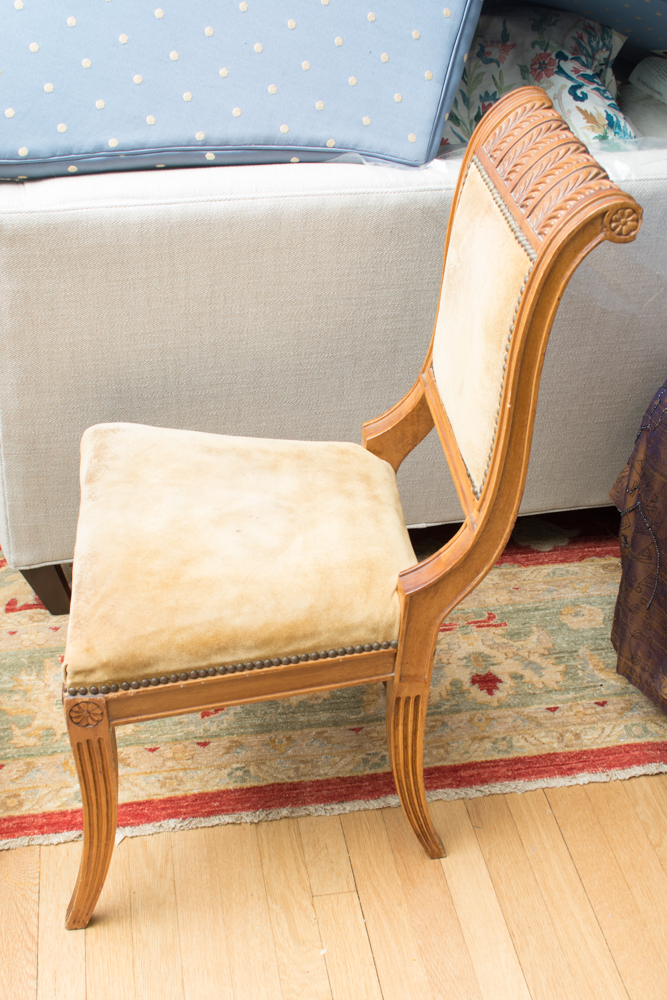 Regency Style Mahogany Side Chair