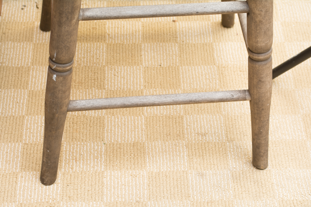 Pair of Vintage Wooden Stools