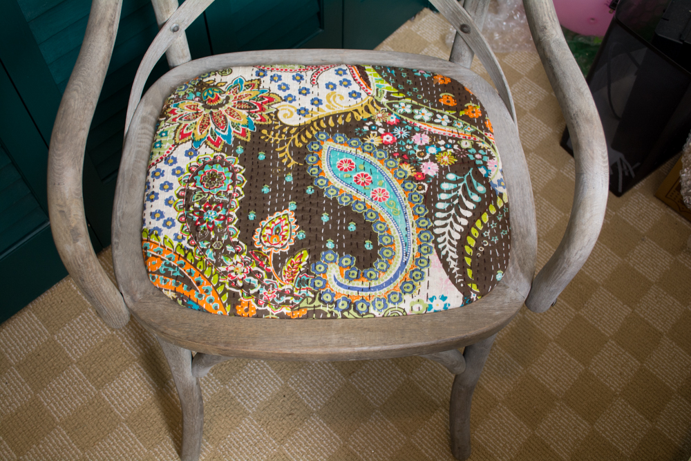 Pair of Cross Back Dining Chairs