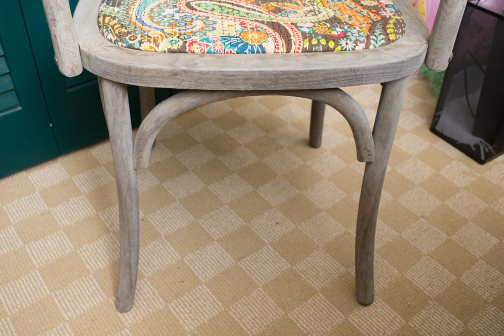 Pair of Cross Back Dining Chairs