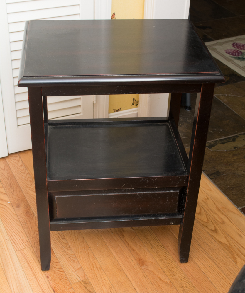 Transitional Style Wooden Table