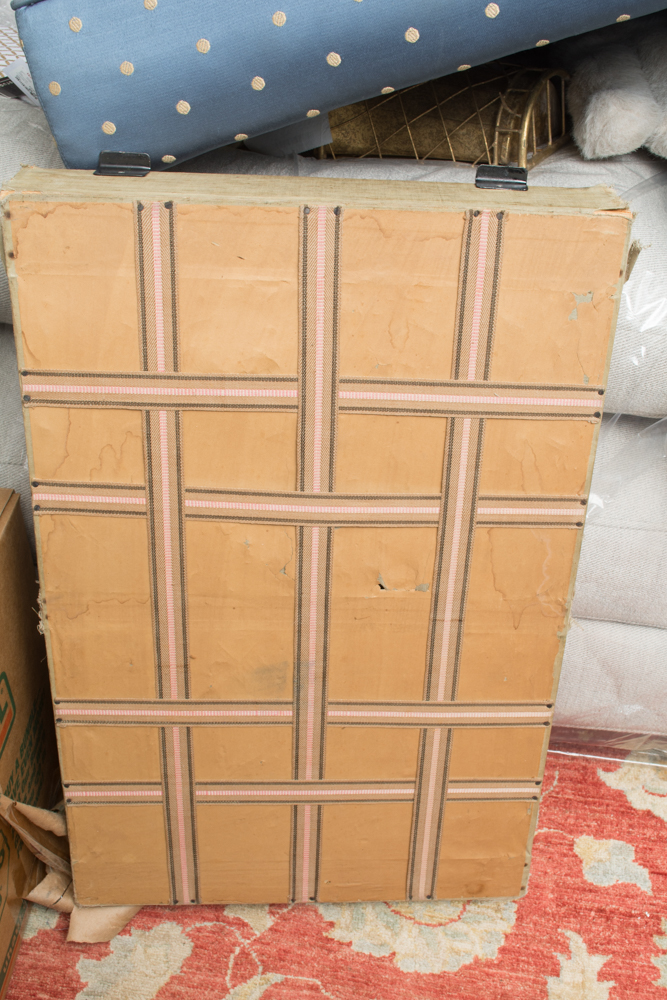 Antique Wooden Steamer Trunk