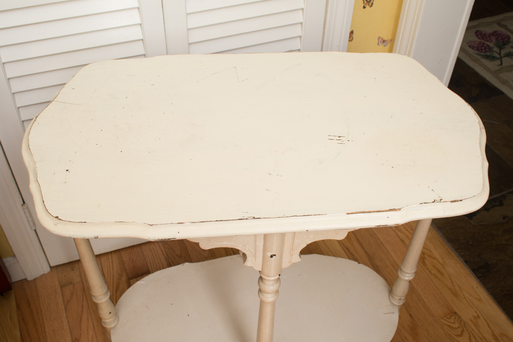 Vintage Painted Side Table
