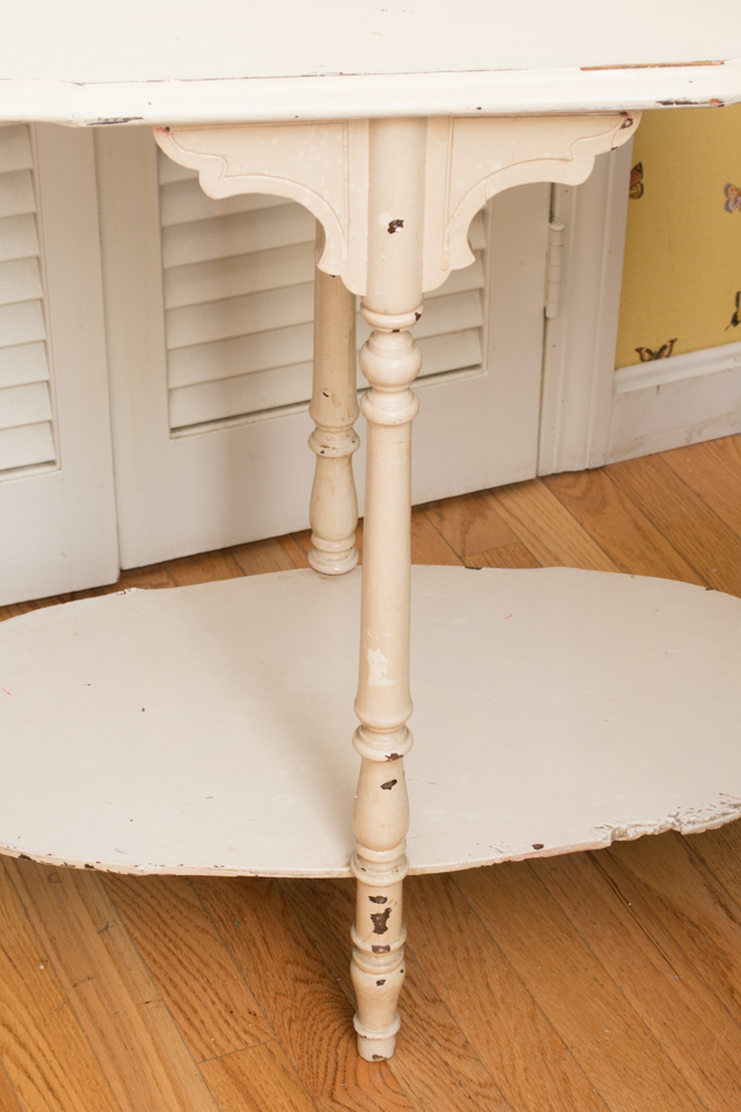 Vintage Painted Side Table