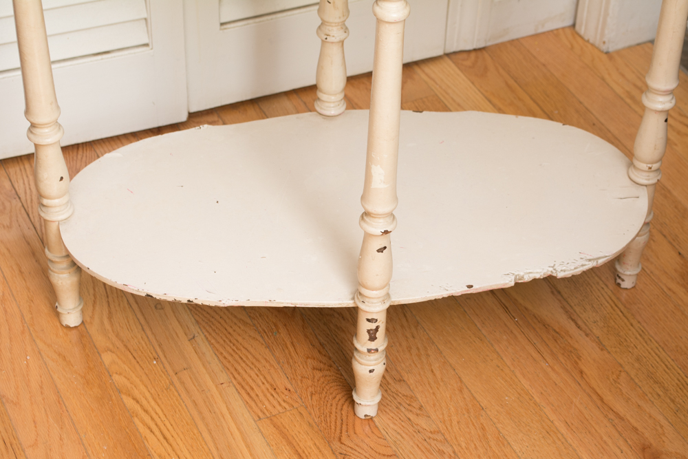 Vintage Painted Side Table