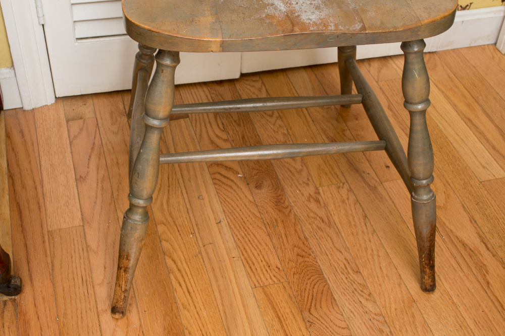 Brace Back Windsor Style Chair