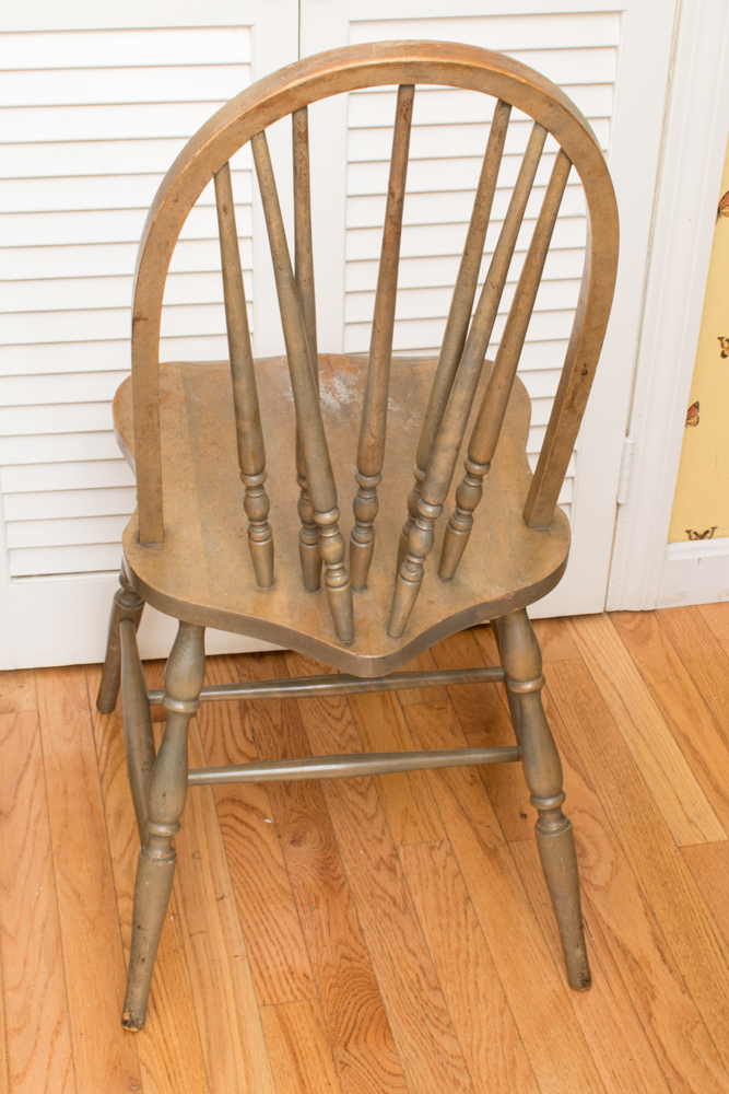Brace Back Windsor Style Chair