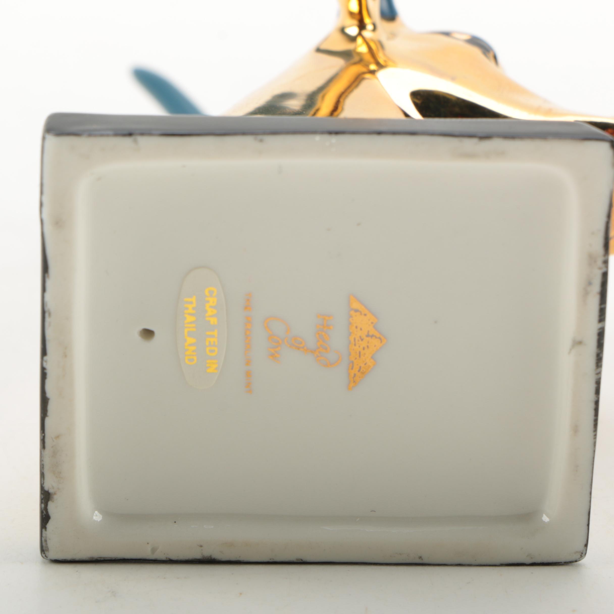 Franklin Mint Egyptian "Head of Cow" Figurine