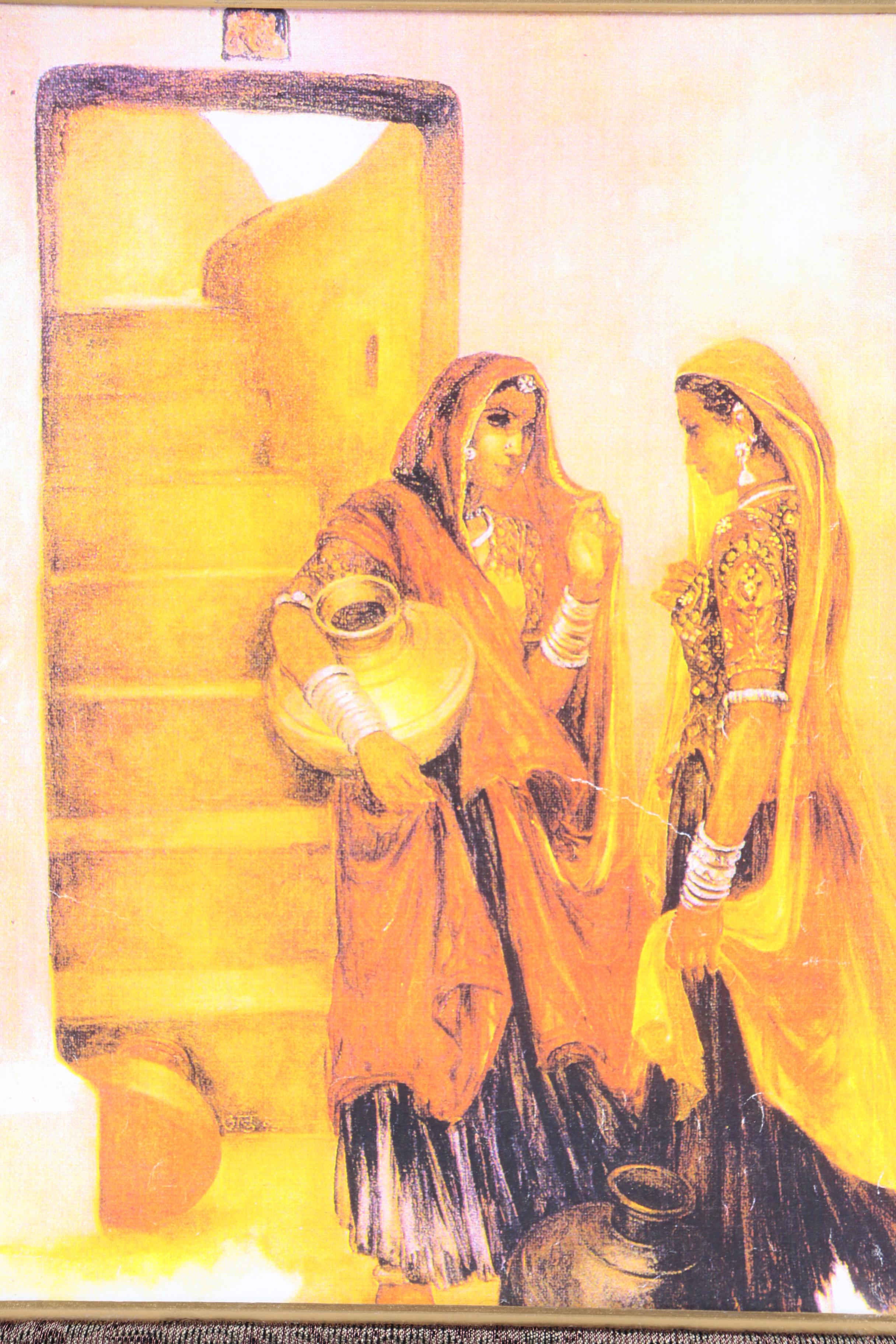 Indo-Persian Style Gouache Painting, Photograph, and Reproduction Prints