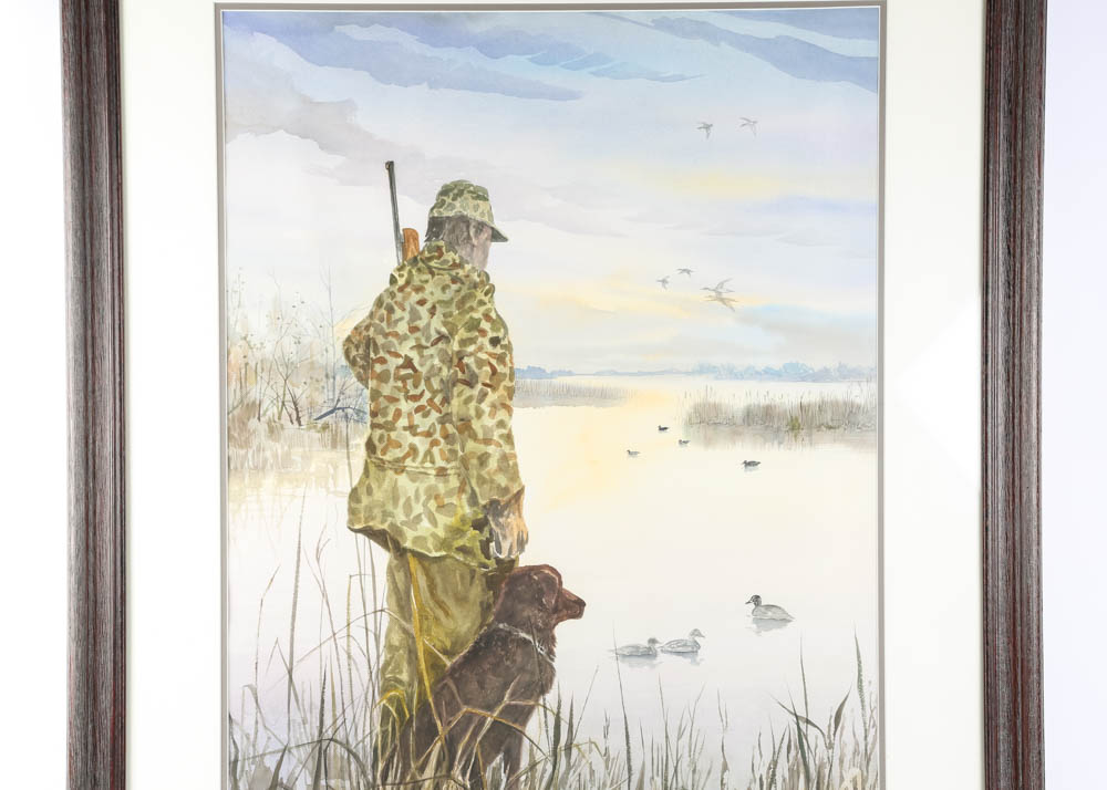 Jack Rolin Original Watercolor Painting