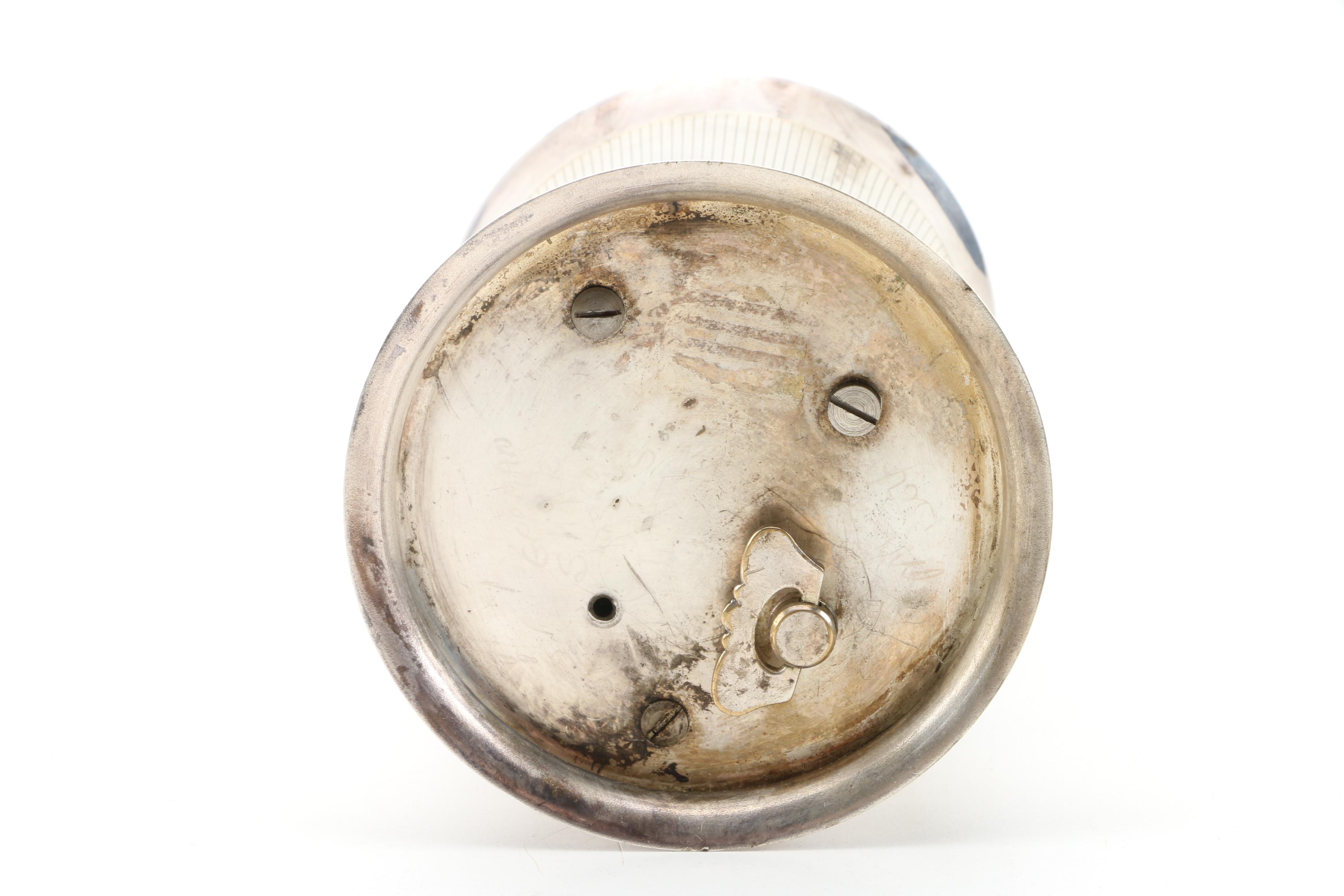 Vintage German Silver Plate Musical Christening Cup