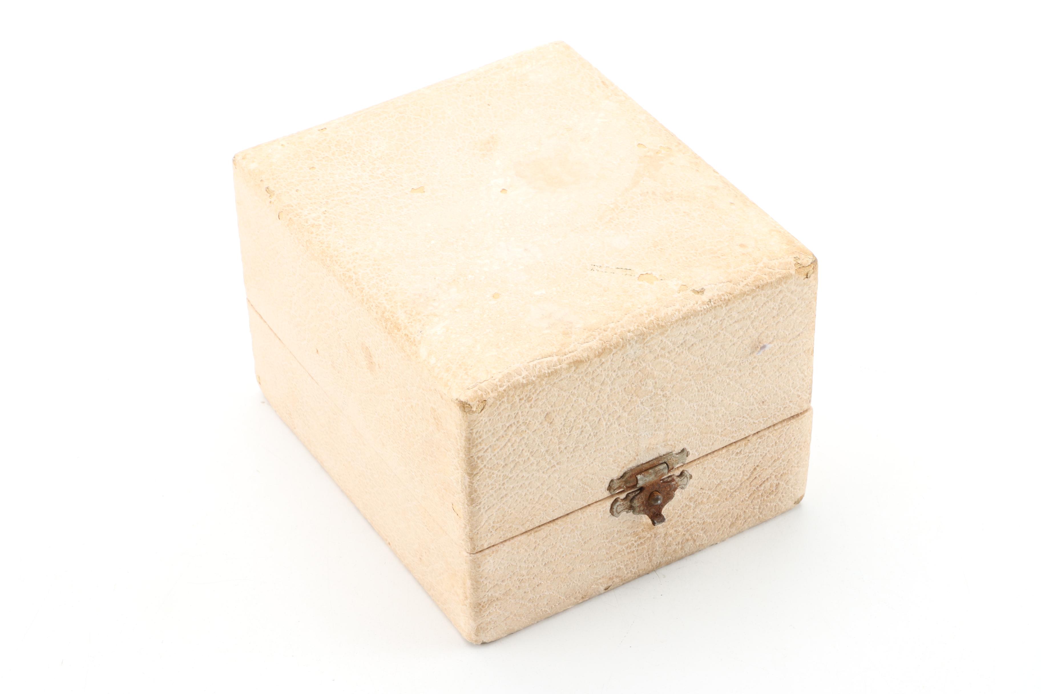 Vintage German Silver Plate Musical Christening Cup